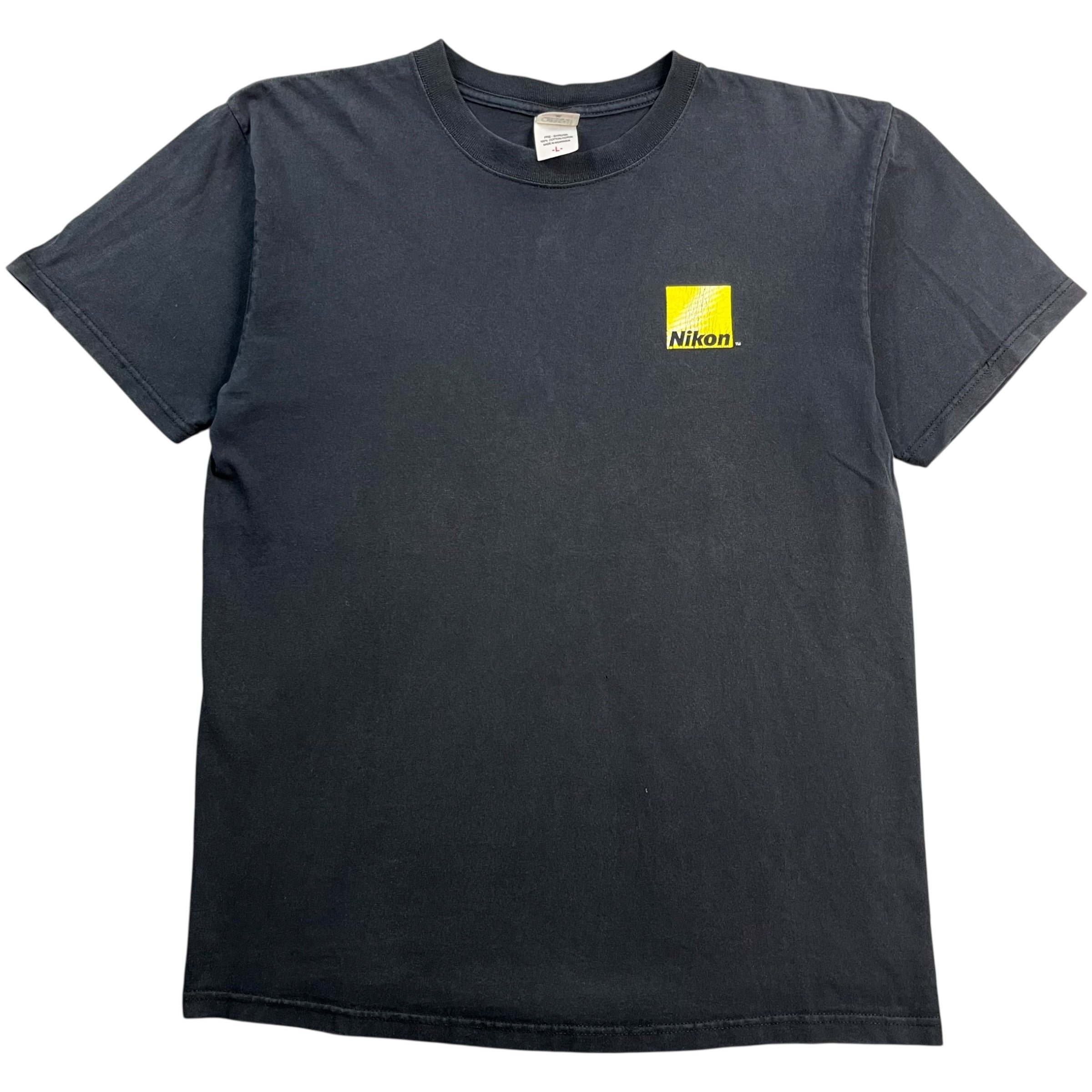 Vintage Nikon Logo Tee Black