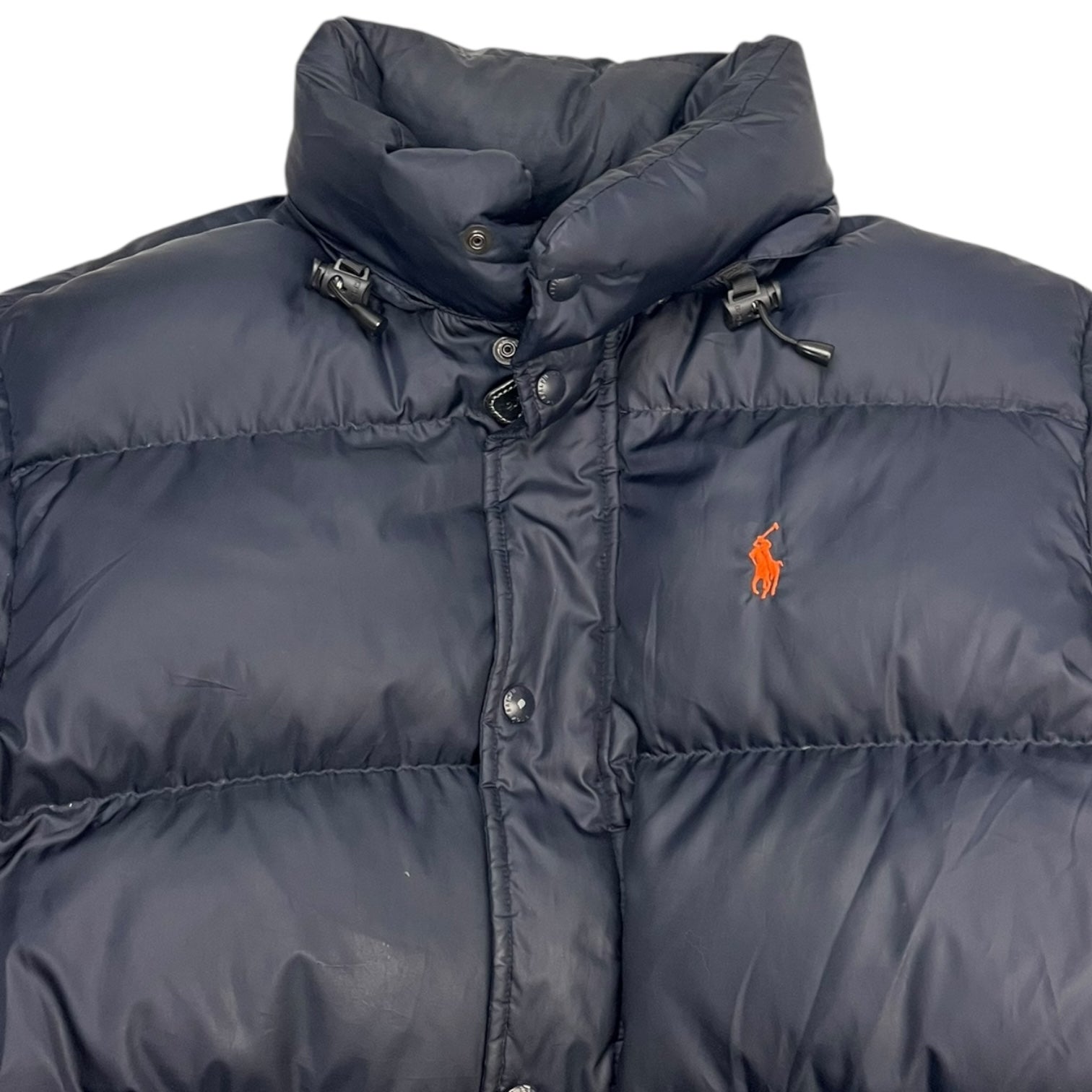 Vintage Polo Down Puffer Jacket Navy