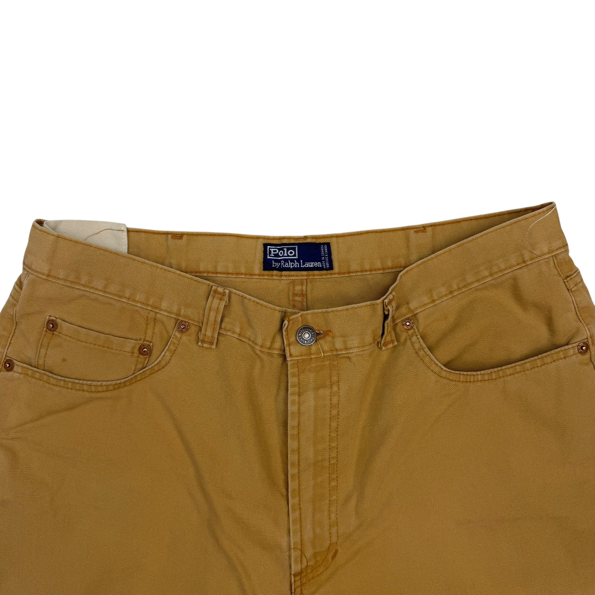 Vintage Polo Ralph Lauren Twill Pants Tan