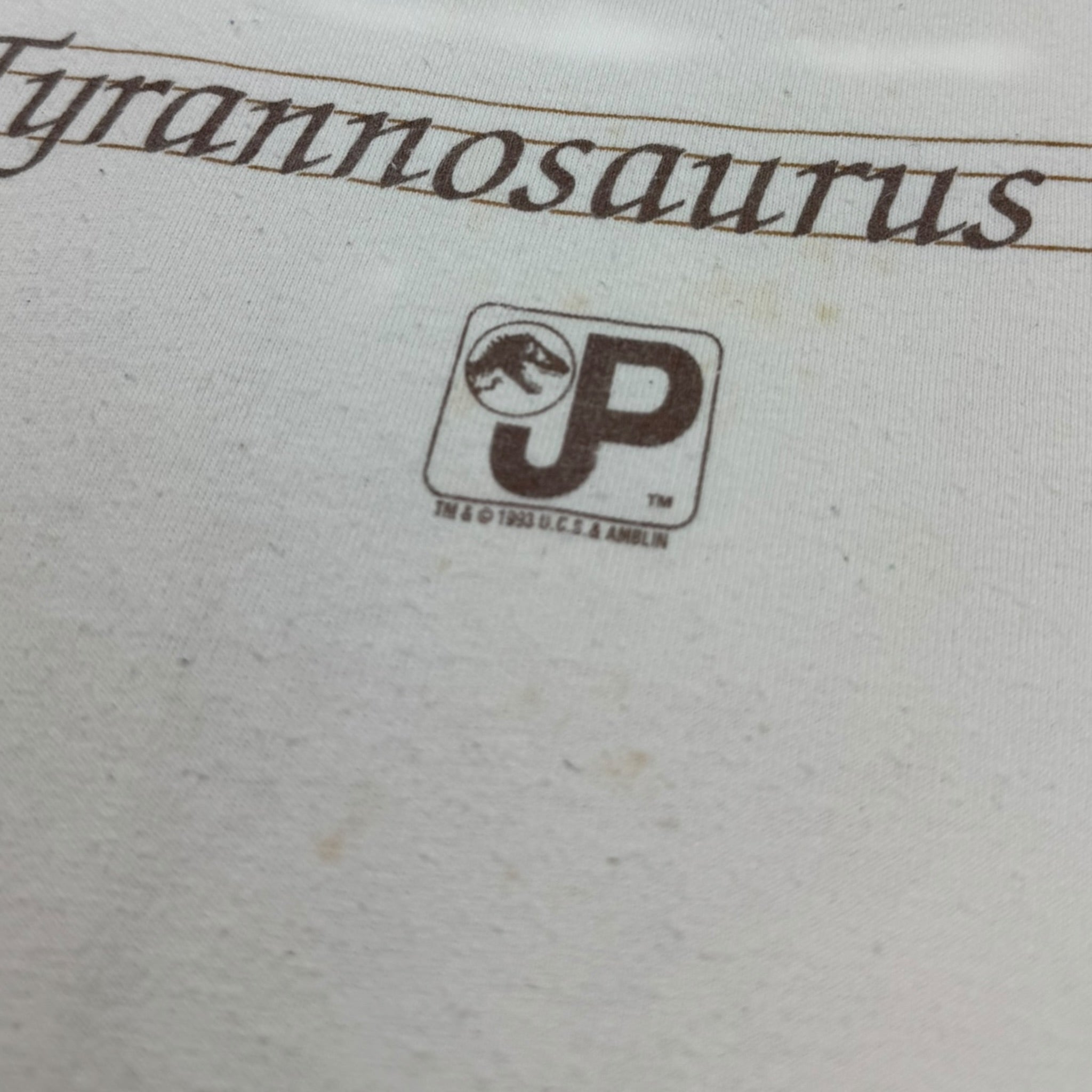 1991 Jurassic Park ‘Tyrannosaurus Rex’ T-Shirt