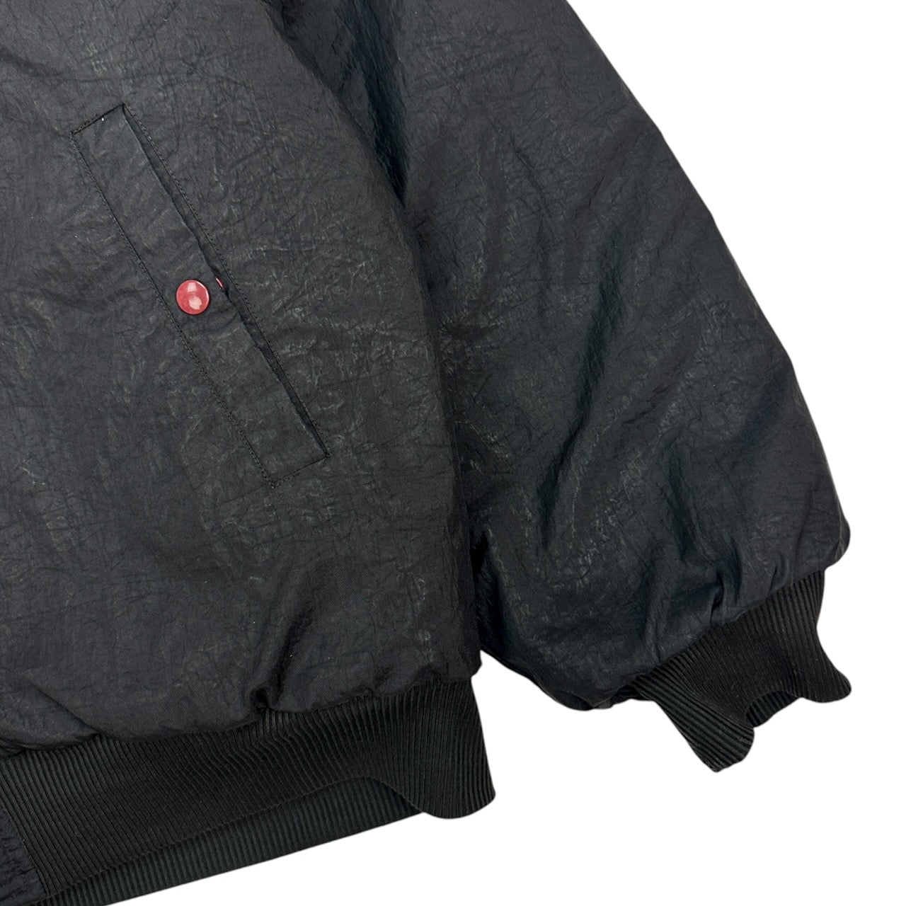 Vintage Nike Reversible Quilted Jacket Maroon/Black