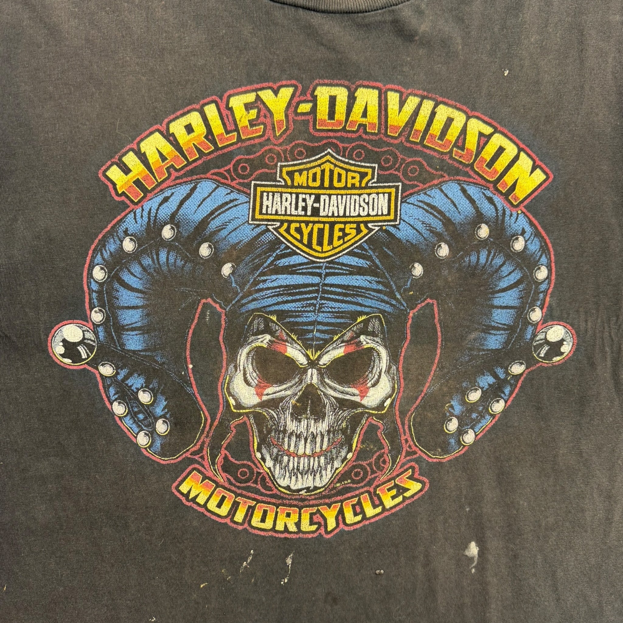 Harley Davidson Kanes Calgary Skele-Clown T-Shirt