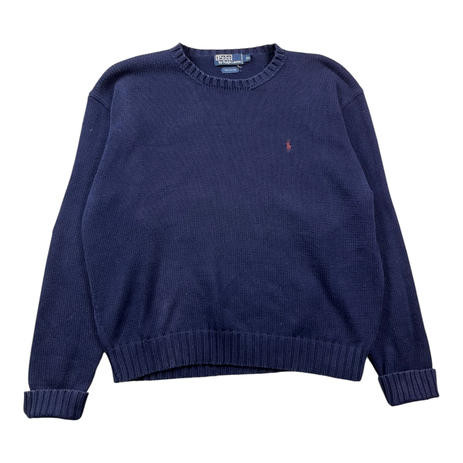 Vintage Polo Ralph Lauren Knit Sweater Navy