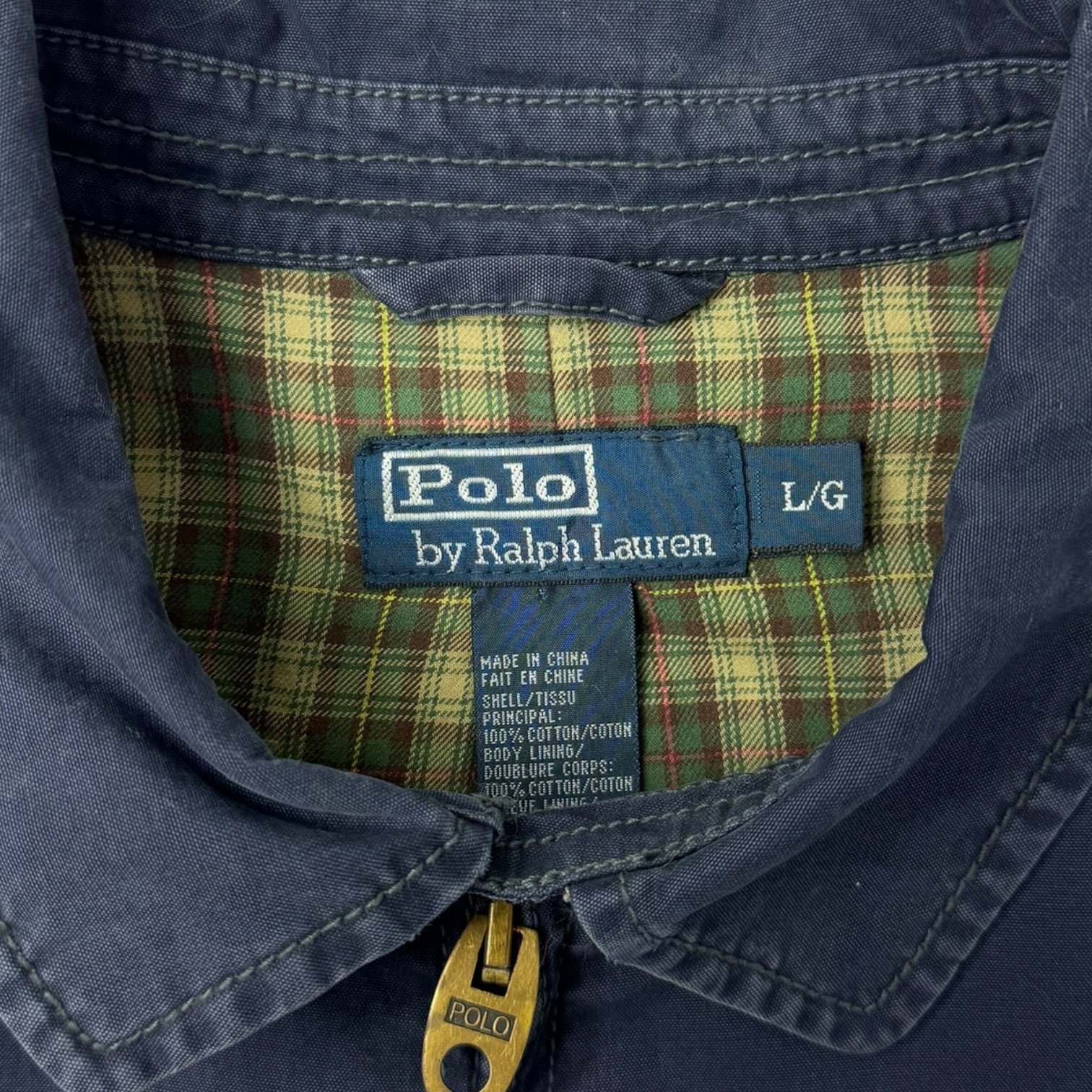 Vintage Polo Ralph Lauren Herrington Jacket Navy