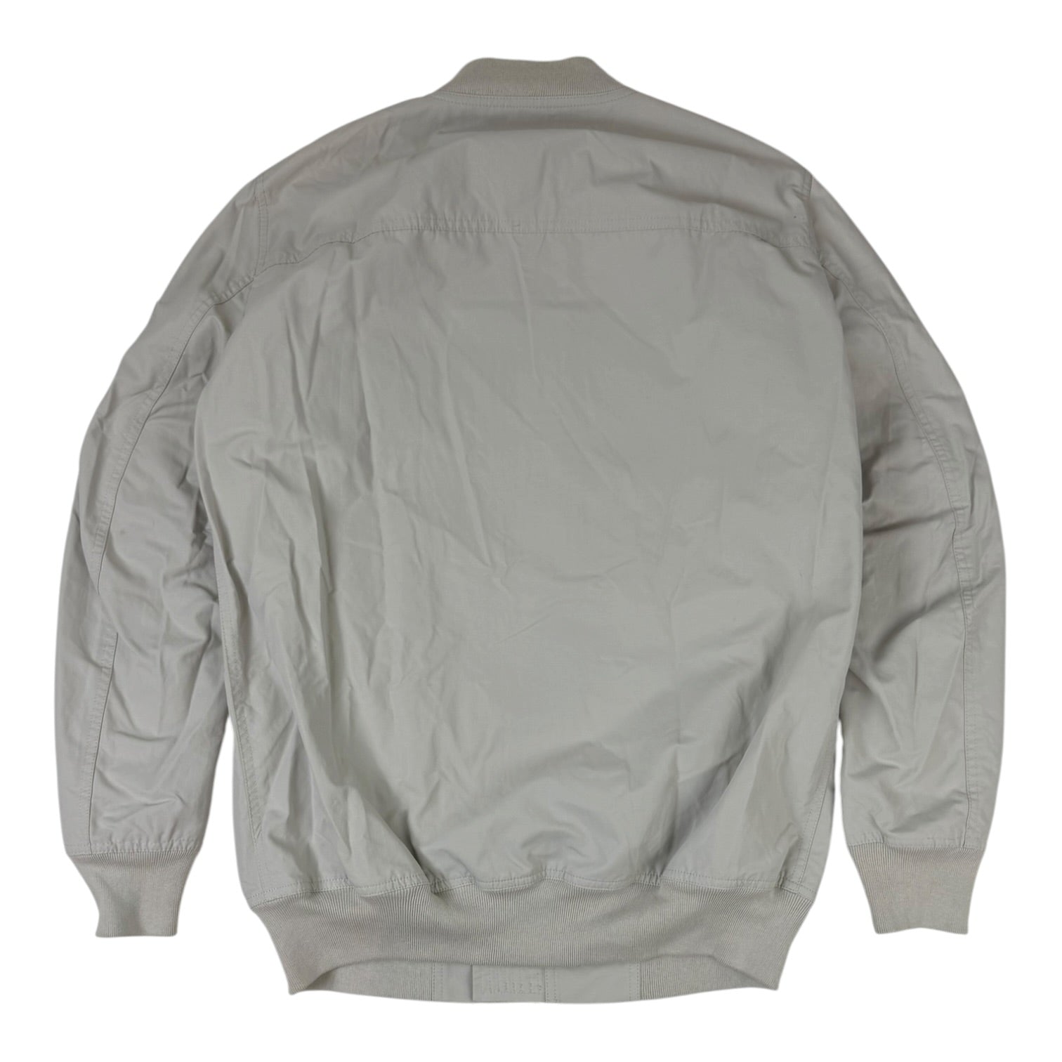 Rick Owens Raglan Flight Bomber Jacket Grey