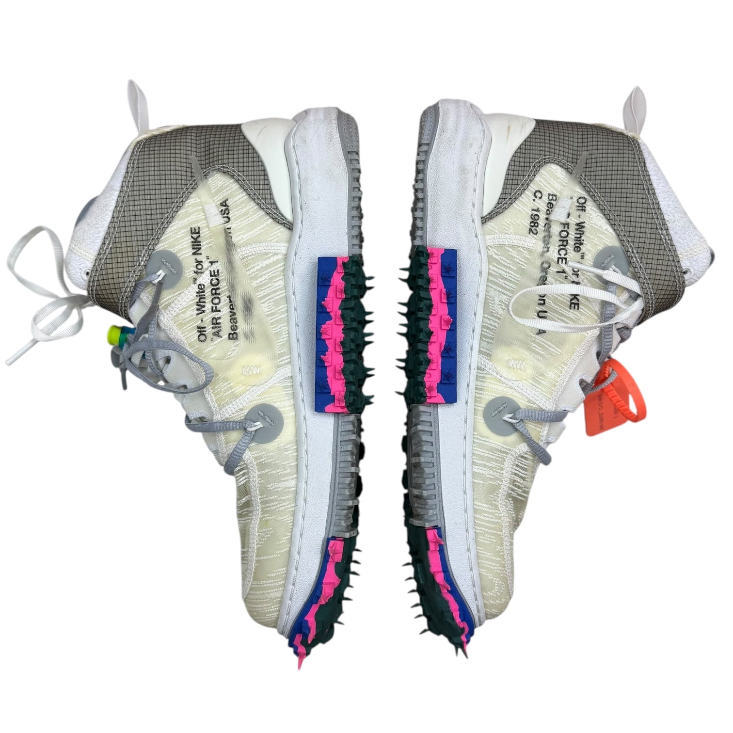 Nike x Off-White Air Force 1 Mid White (Used)