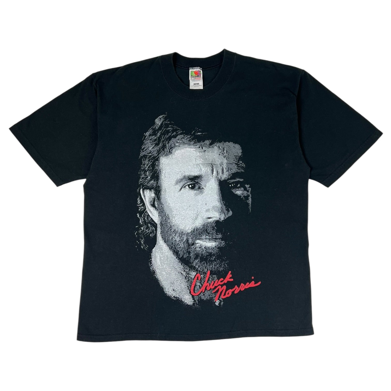 Vintage 90’s Chuck Norris T-Shirt Black