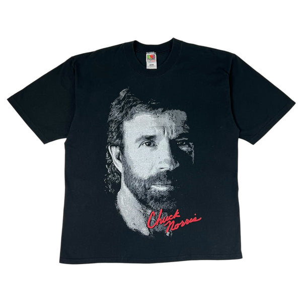 Vintage 90’s Chuck Norris T-Shirt Black