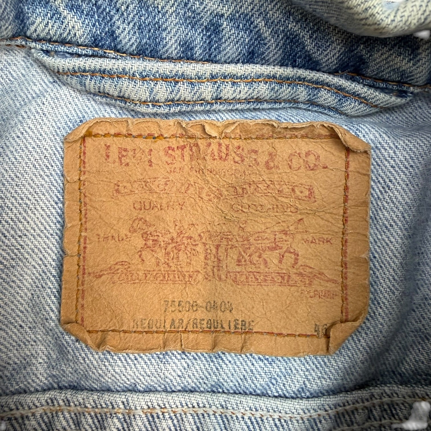 Vintage Levi’s Denim Jacket Light Wash
