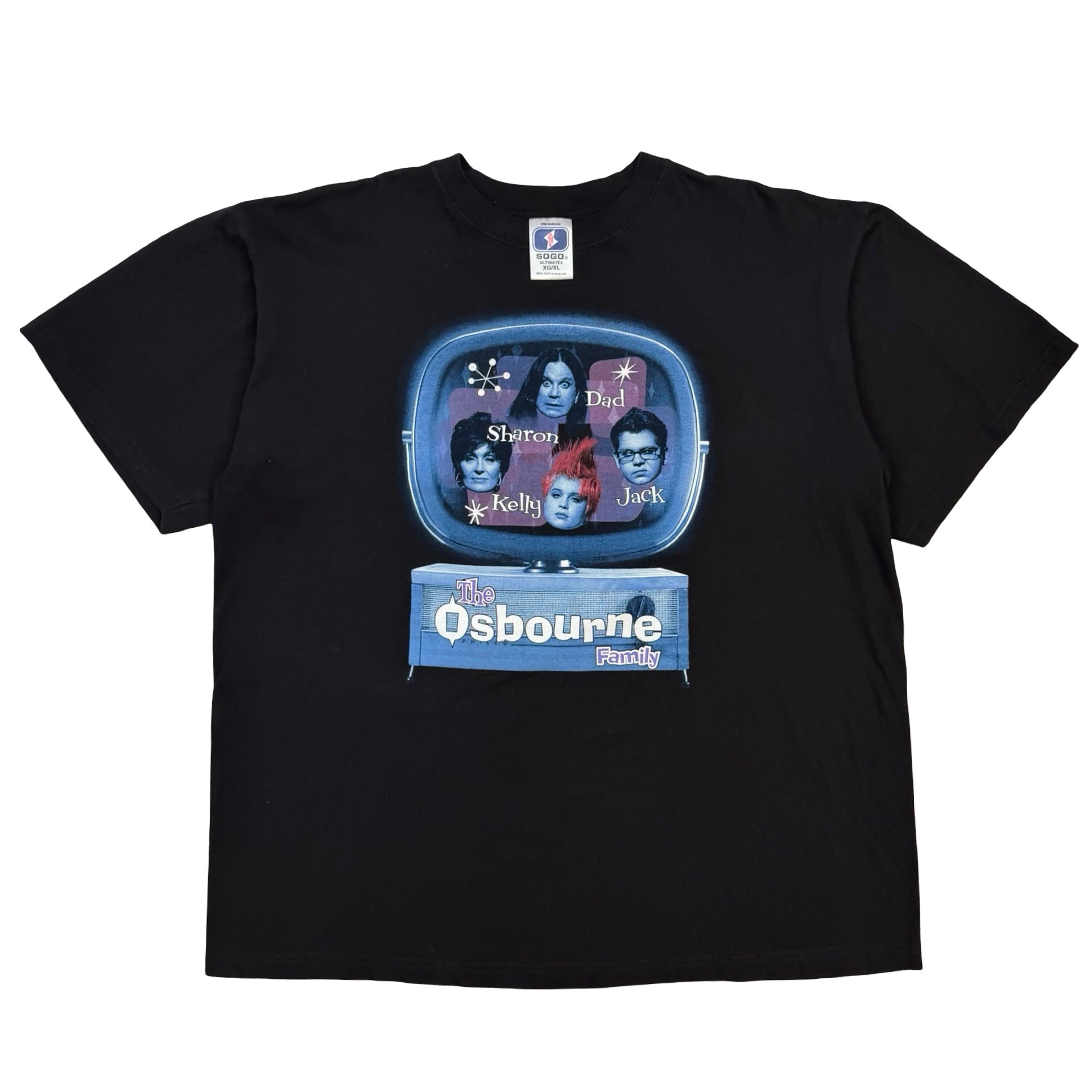 Vintage The Osbourne Family Tee Black