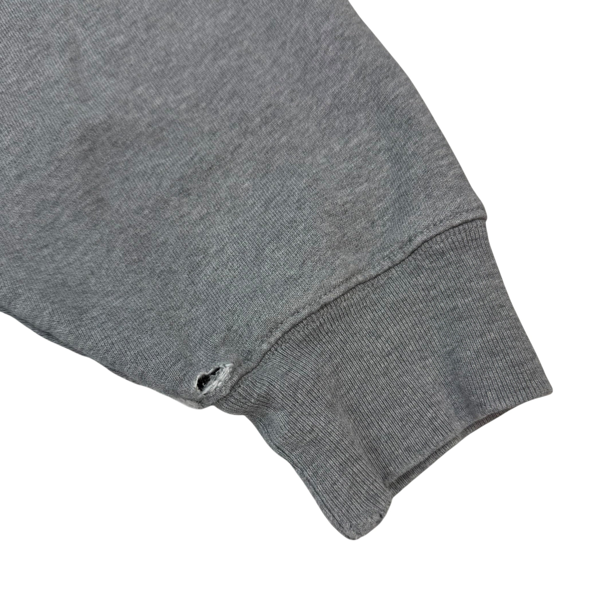 Acne Studios Face Patch Logo Hoodie Black Grey