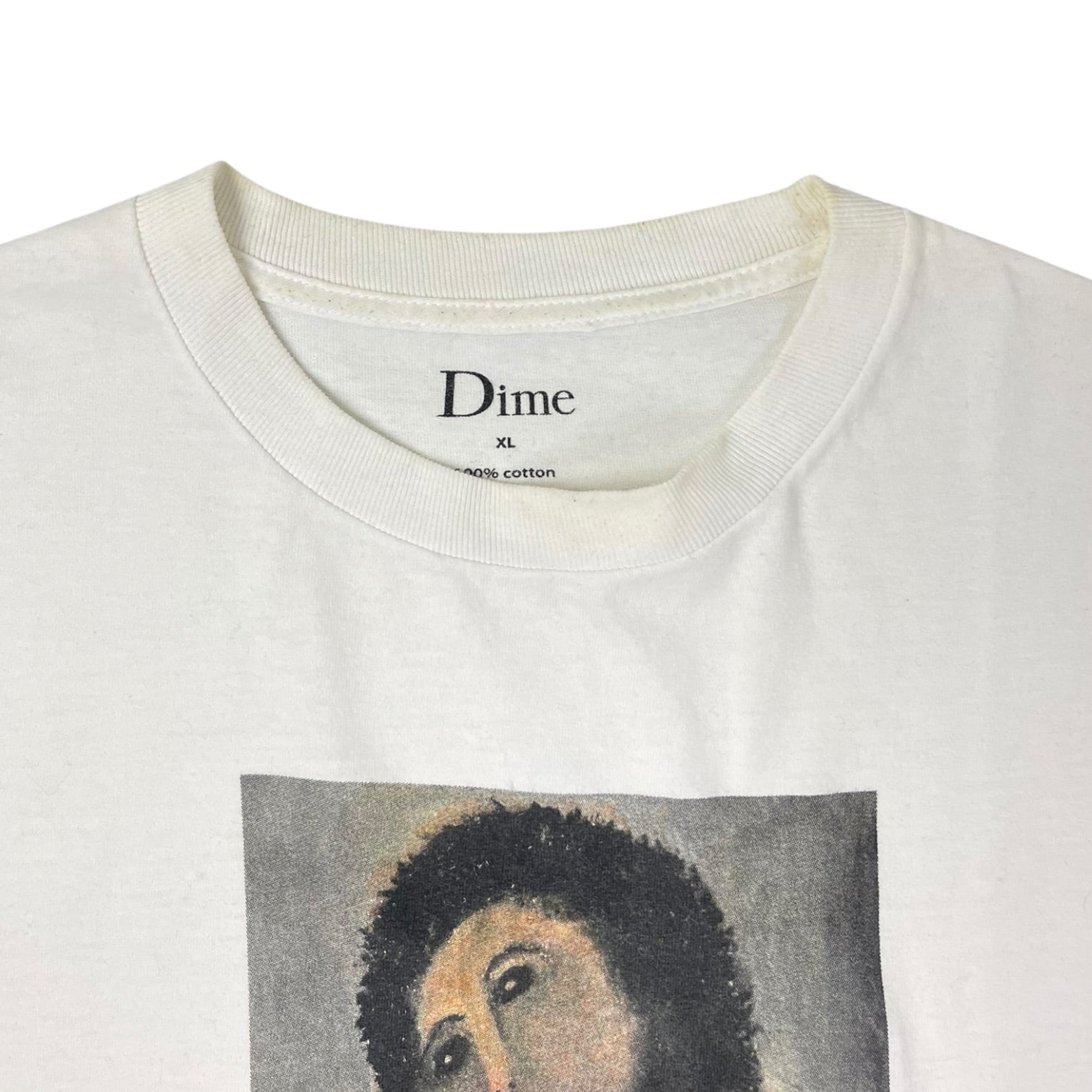 Dime MTL Restoration Jesus T-Shirt White