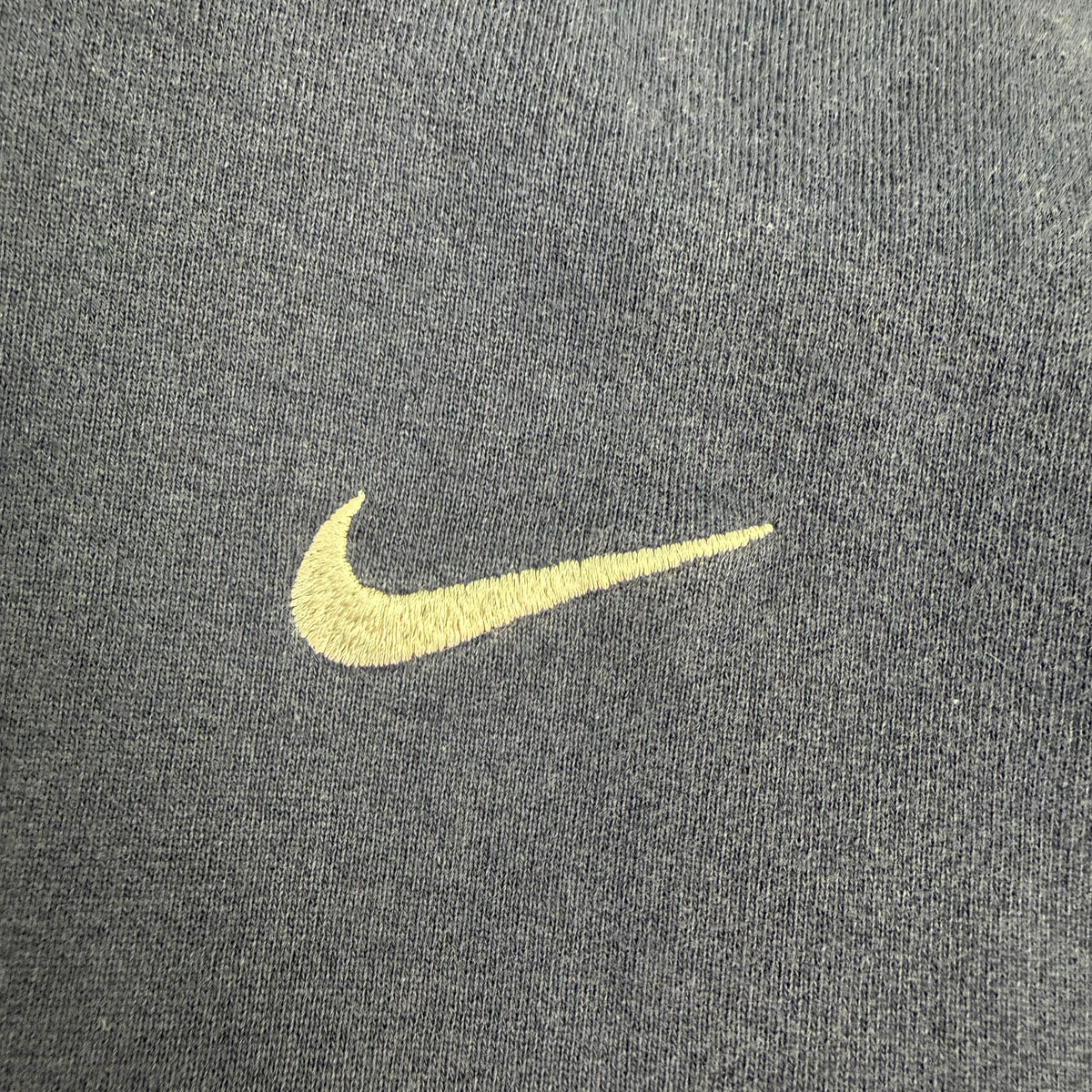 Vintage Nike Mini Swoosh Hoodie Navy