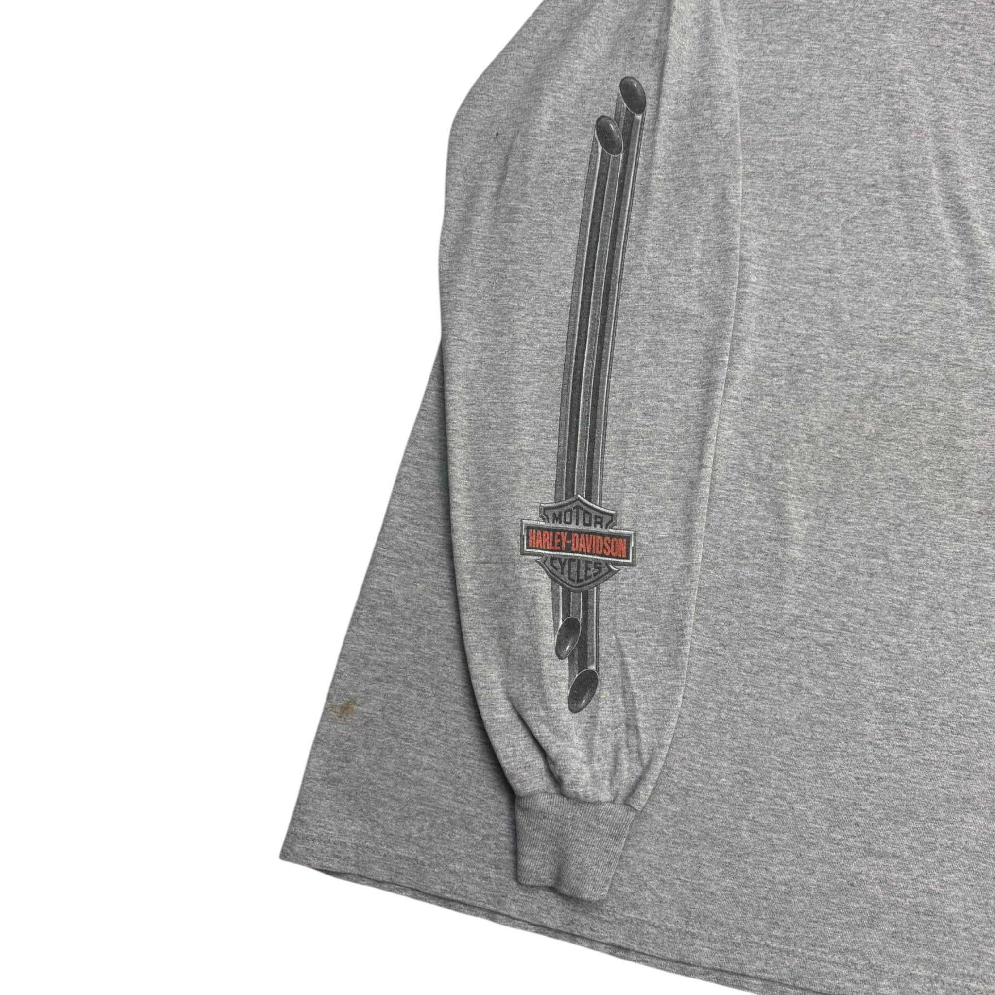 2002 Harley Davidson Pocket Longsleeve T-Shirt