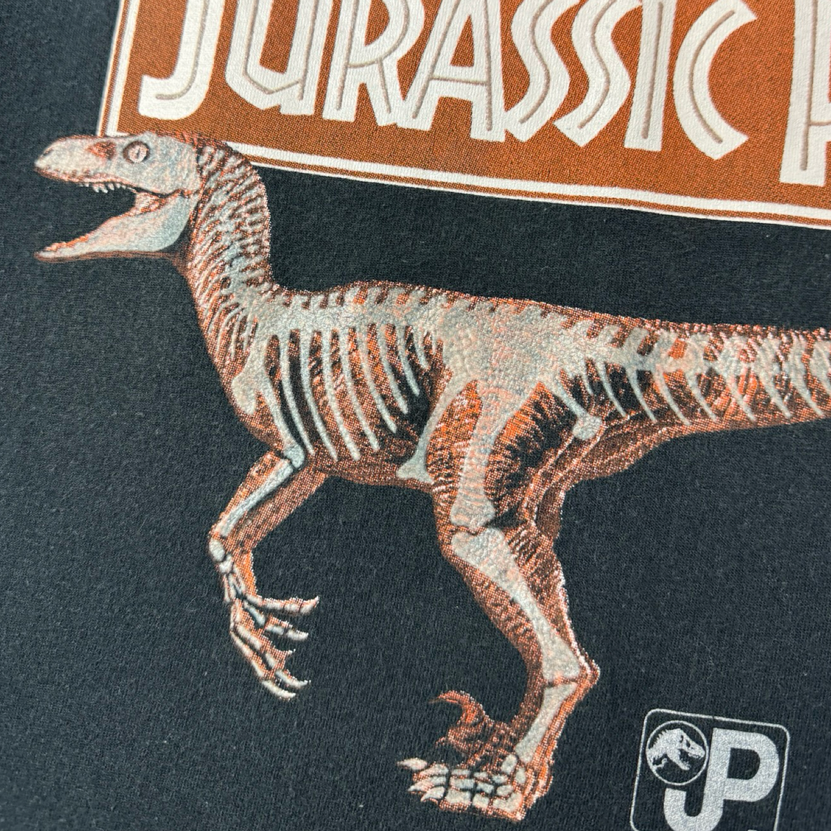 1993 Jurassic Park Raptor Movie Promo T-Shirt