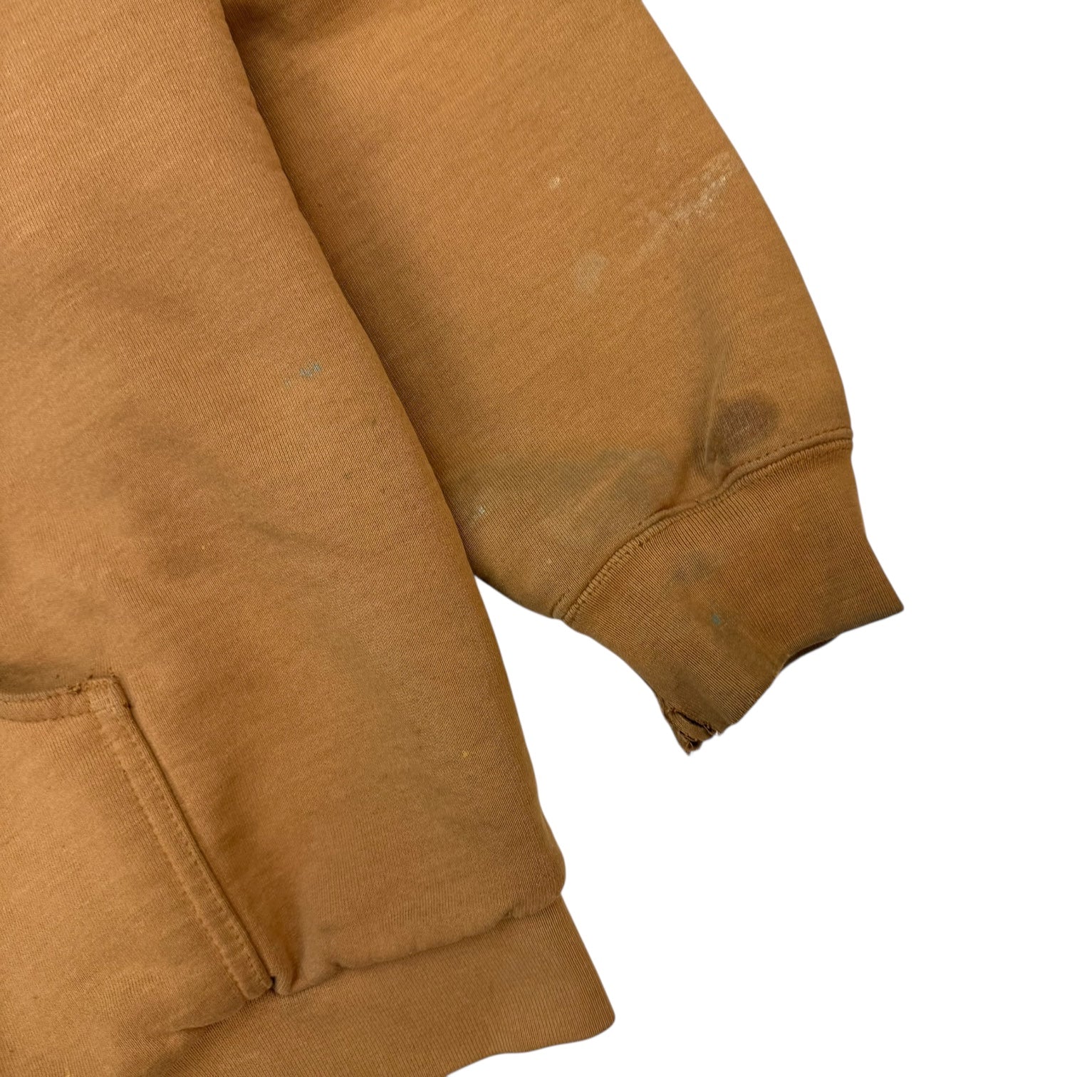 Vintage Carhartt Zip Up Sweater Tan