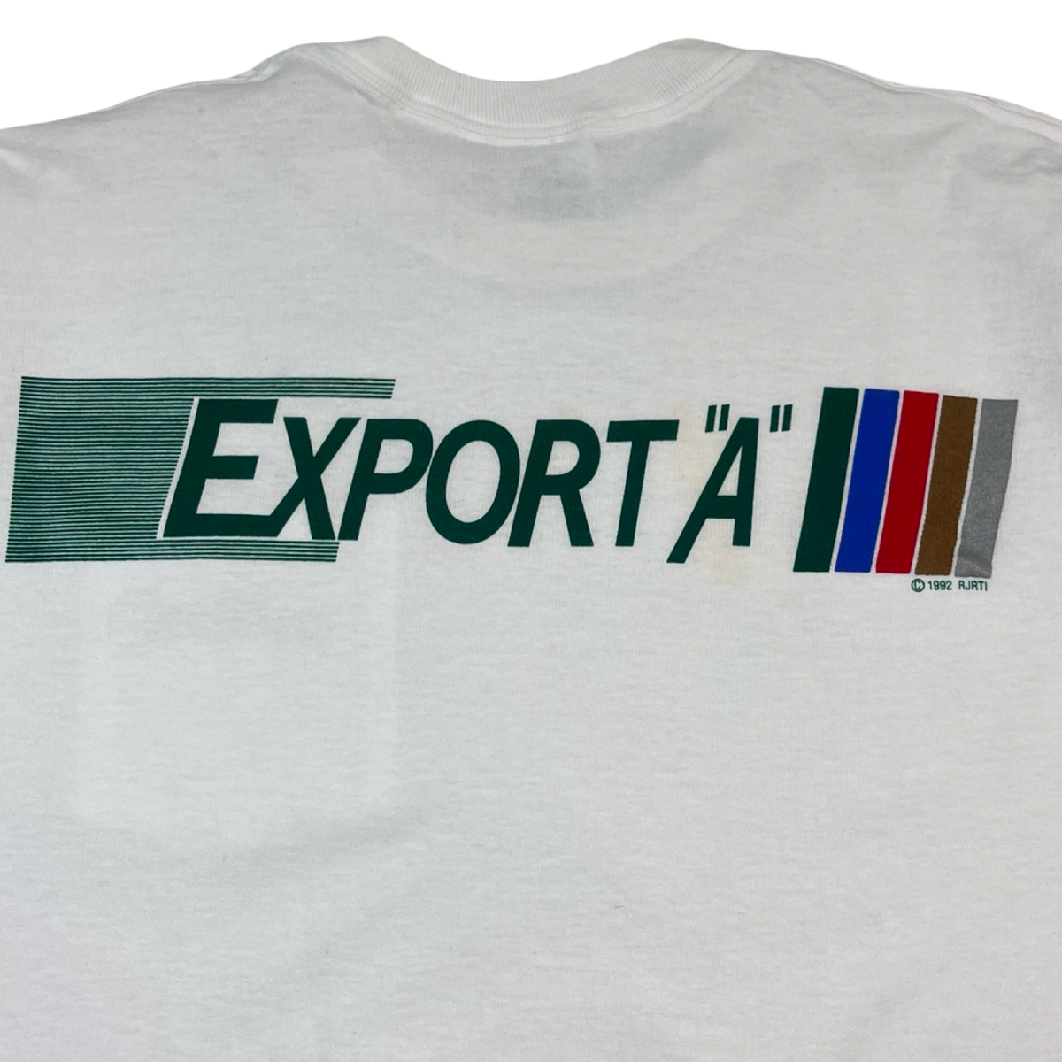 Vintage Export A Cigarette Promo Pocket T-Shirt White