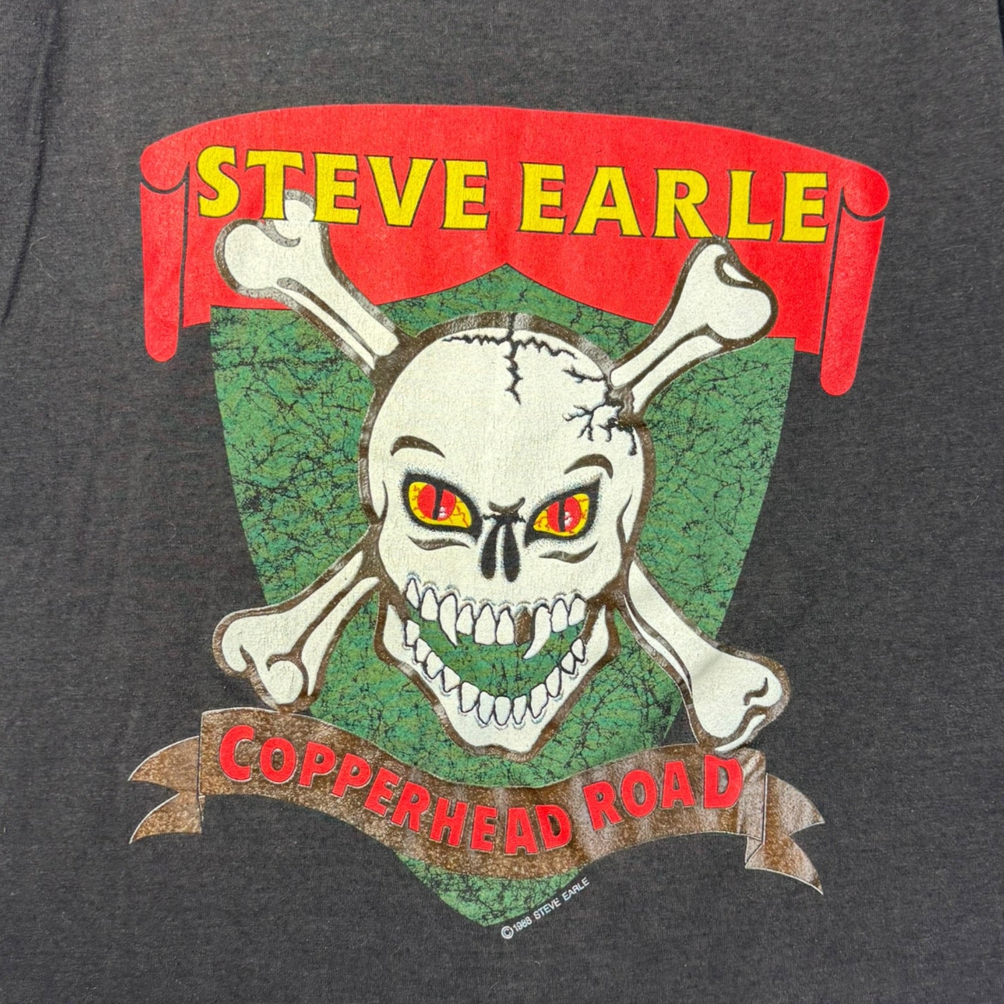 1988 Steve Earle ‘Copperhead Road’ T-Shirt
