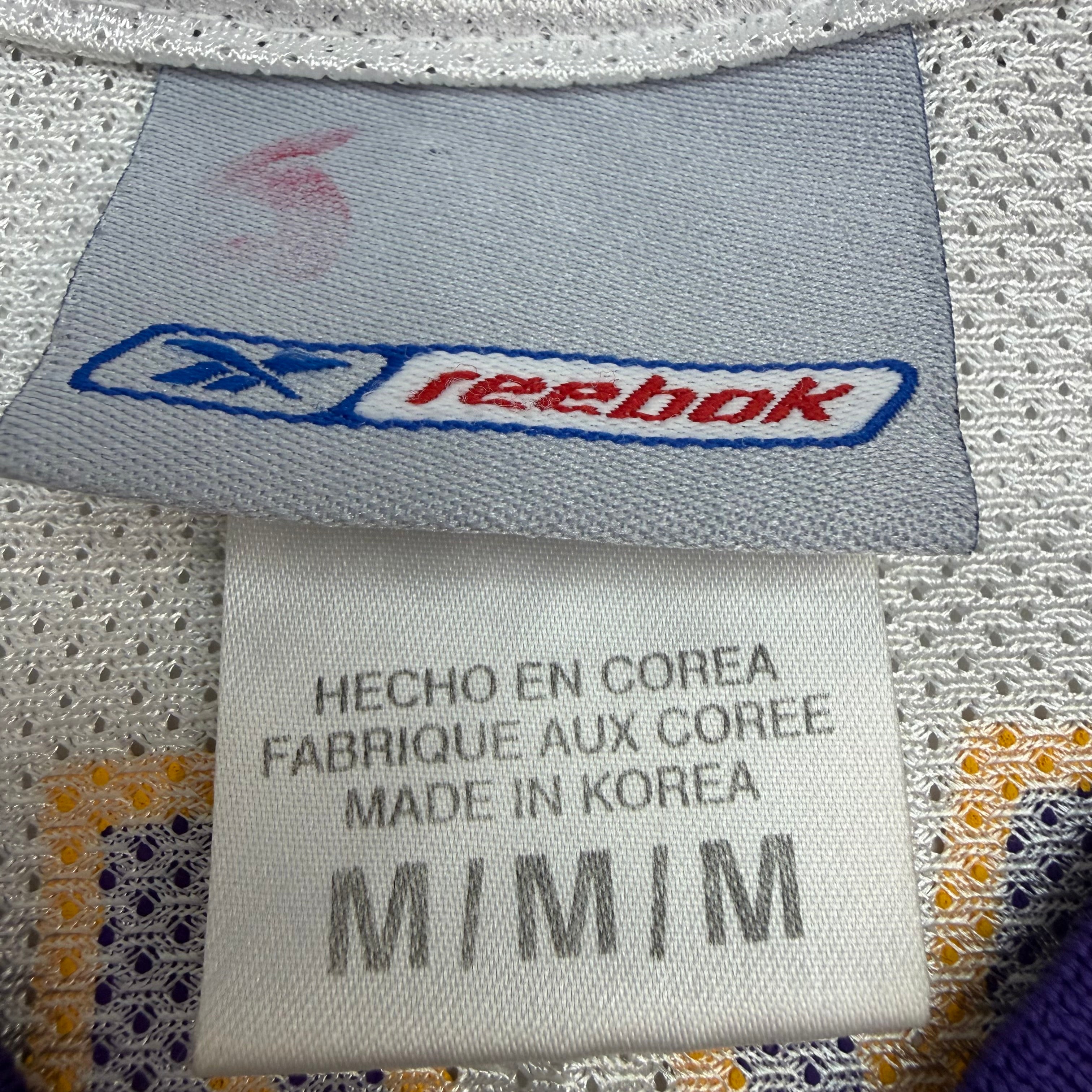 Vintage Reebok Kobe Bryant Los Angeles Lakers Away Jersey White
