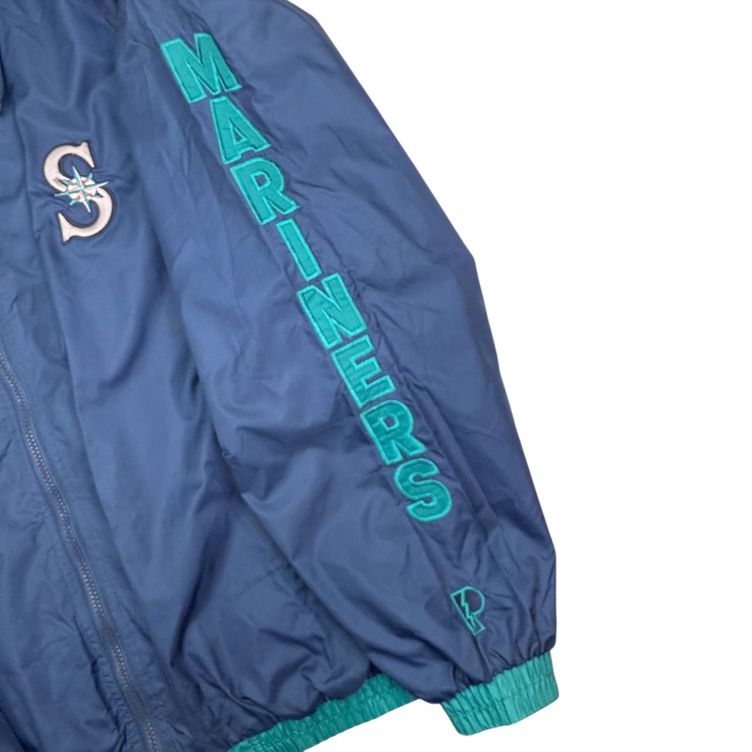 Vintage Pro Player Seattle Mariners Windbreaker Dark Blue