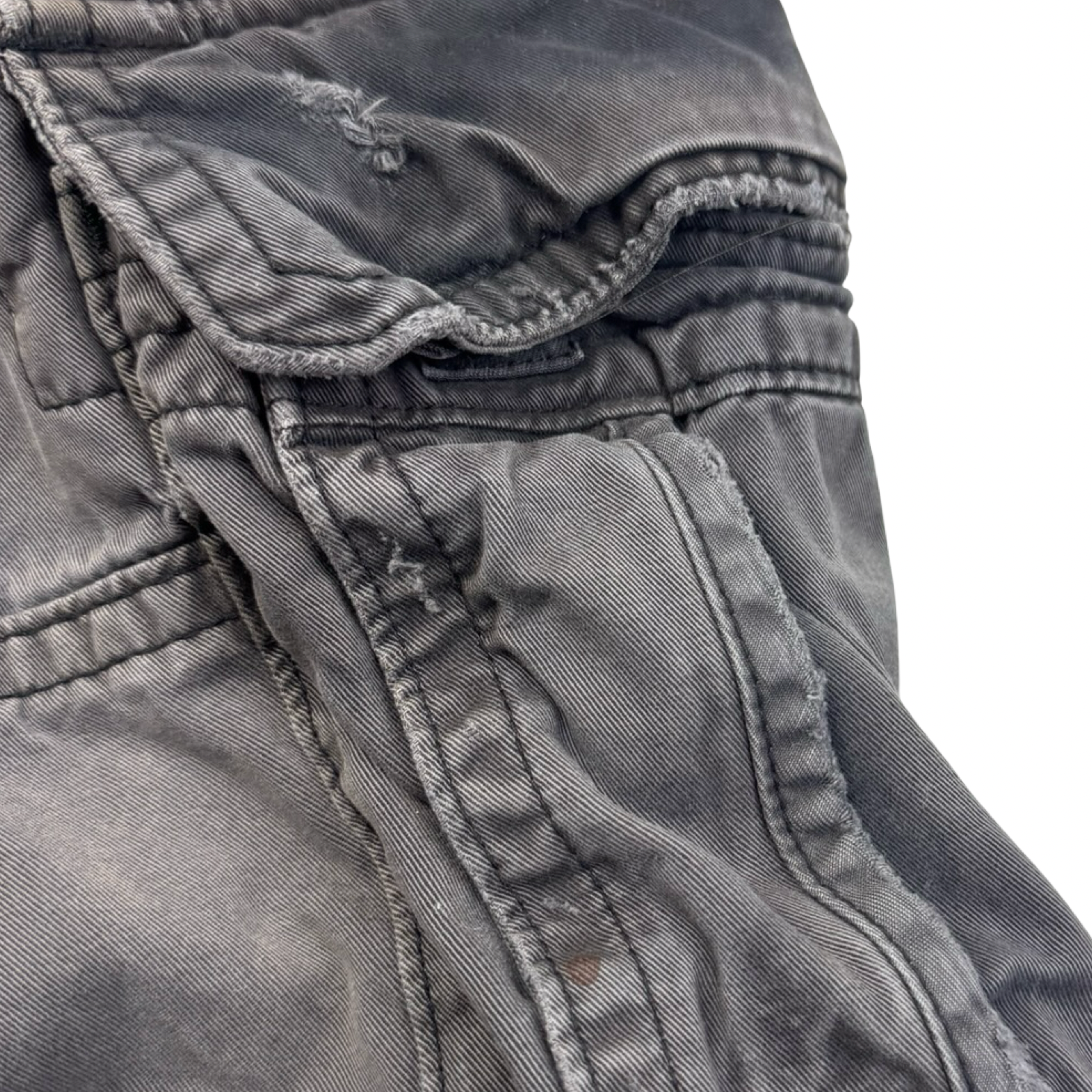 Vintage Abercrombie & Fitch Cargo Shorts Faded Navy