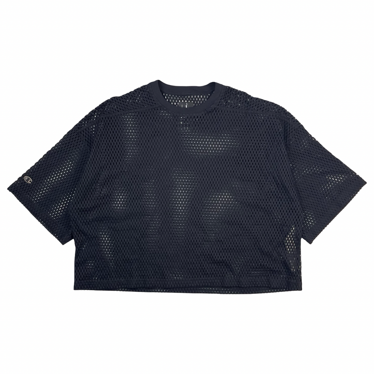 Rick Owens x Champion Tommy Cropped Mesh T-Shirt