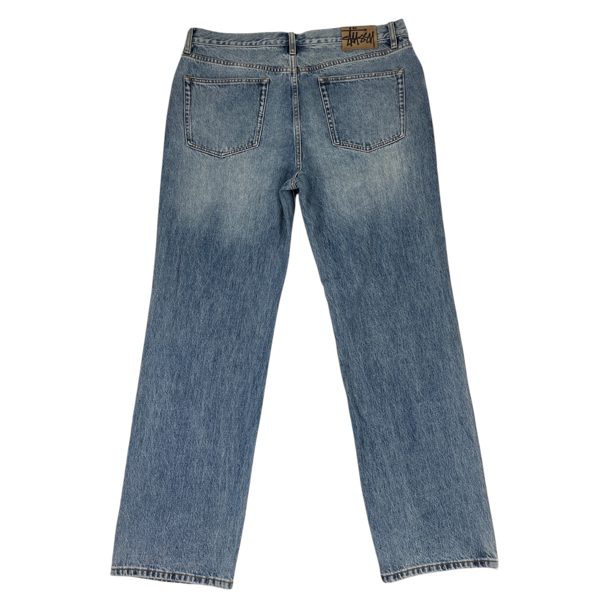 Stussy Slim Jean Denim Indigo Stone Wash