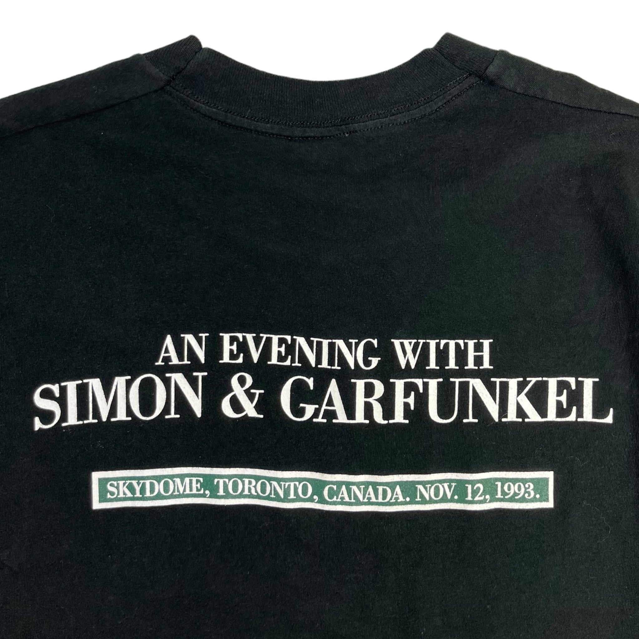 1993 "An Evening With Simon & Garfunkel" Tour T-Shirt