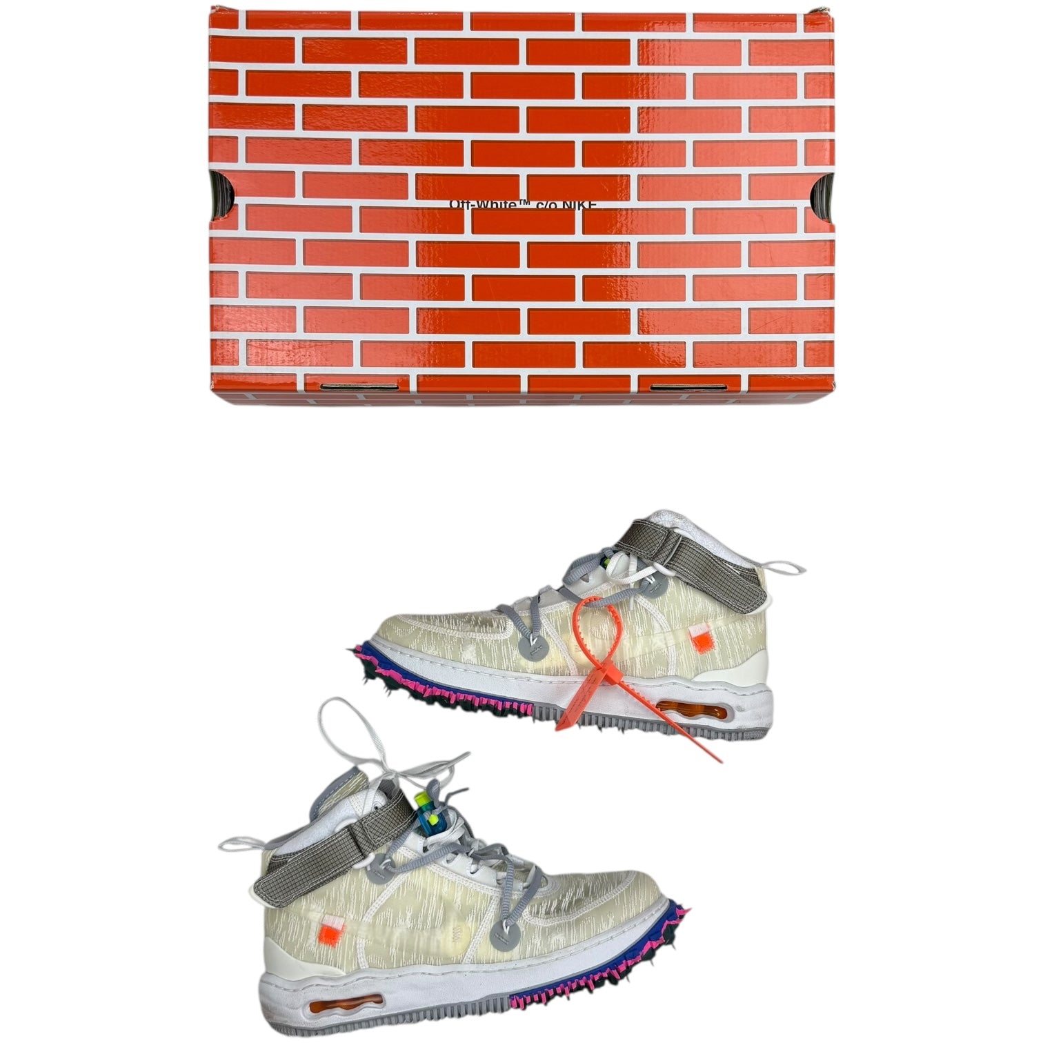 Nike x Off-White Air Force 1 Mid White (Used)