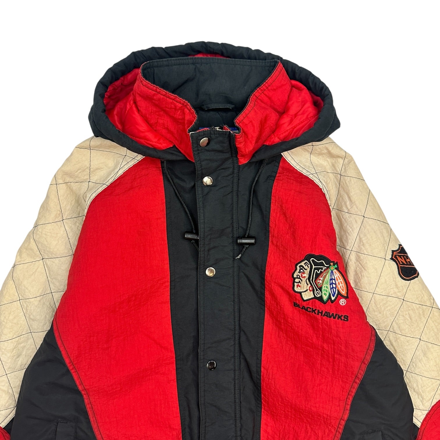 Vintage Chicago Blackhawks Starter Jacket Red/White