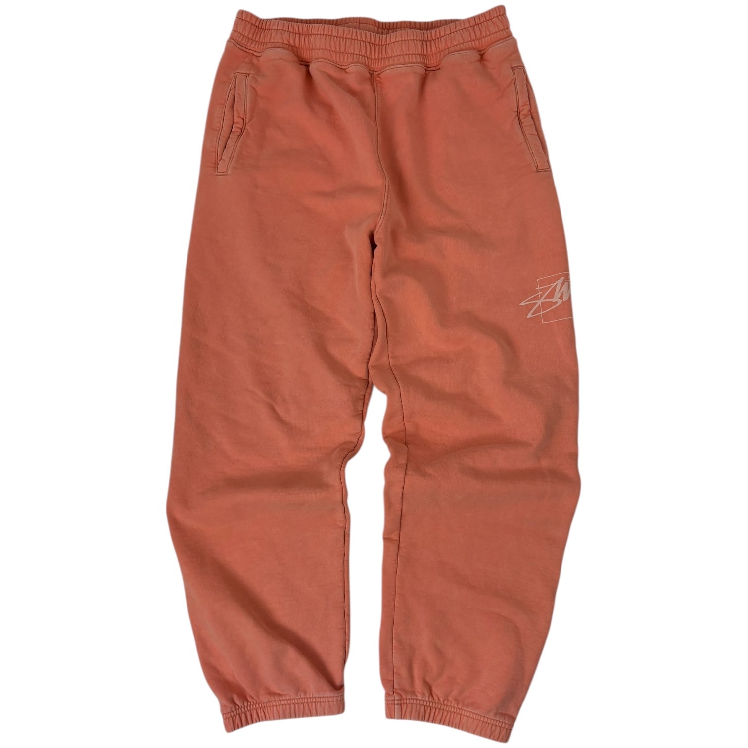Stussy Pigment Dyed Sweatpant Coral