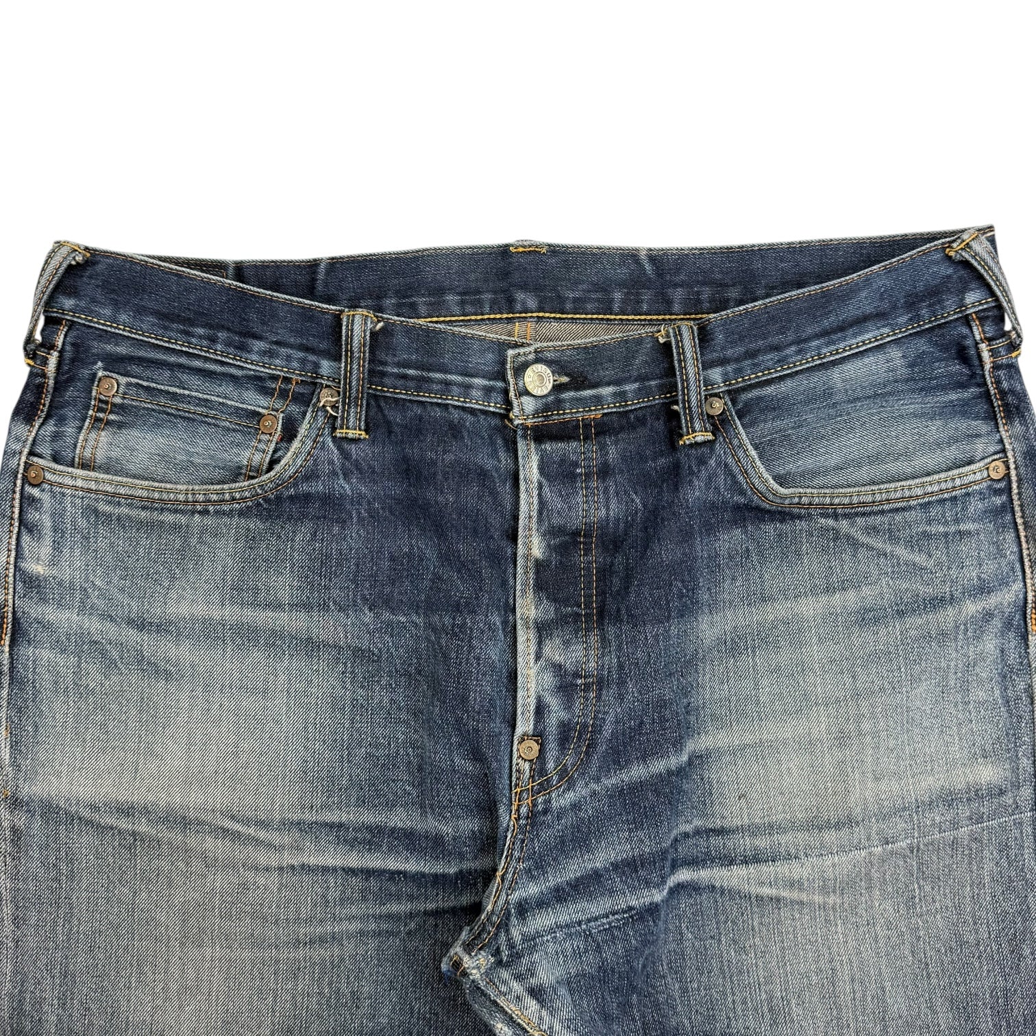 Vintage Evisu No.3 Denim Pants Dark Wash