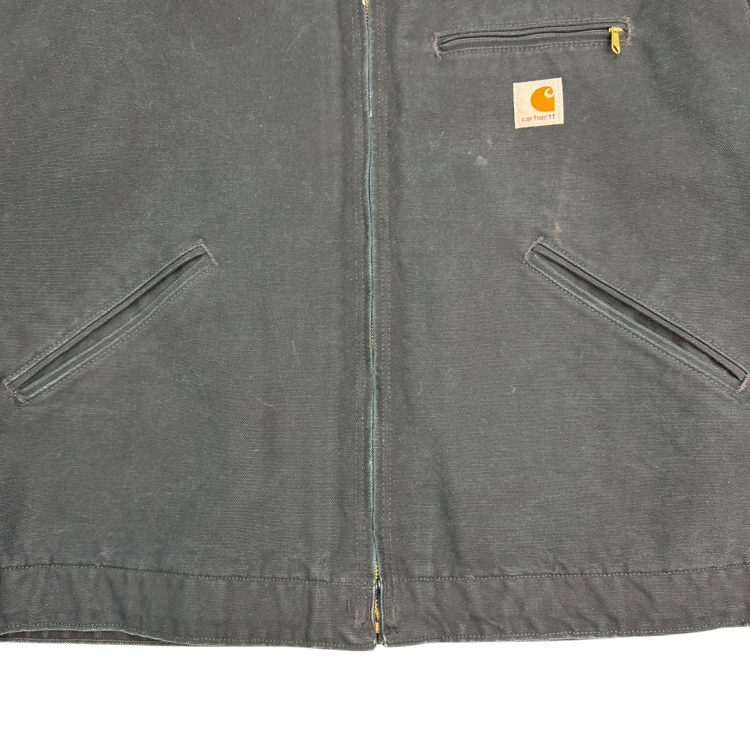 Vintage Carhartt Detroit Blanket Lined Jacket Black