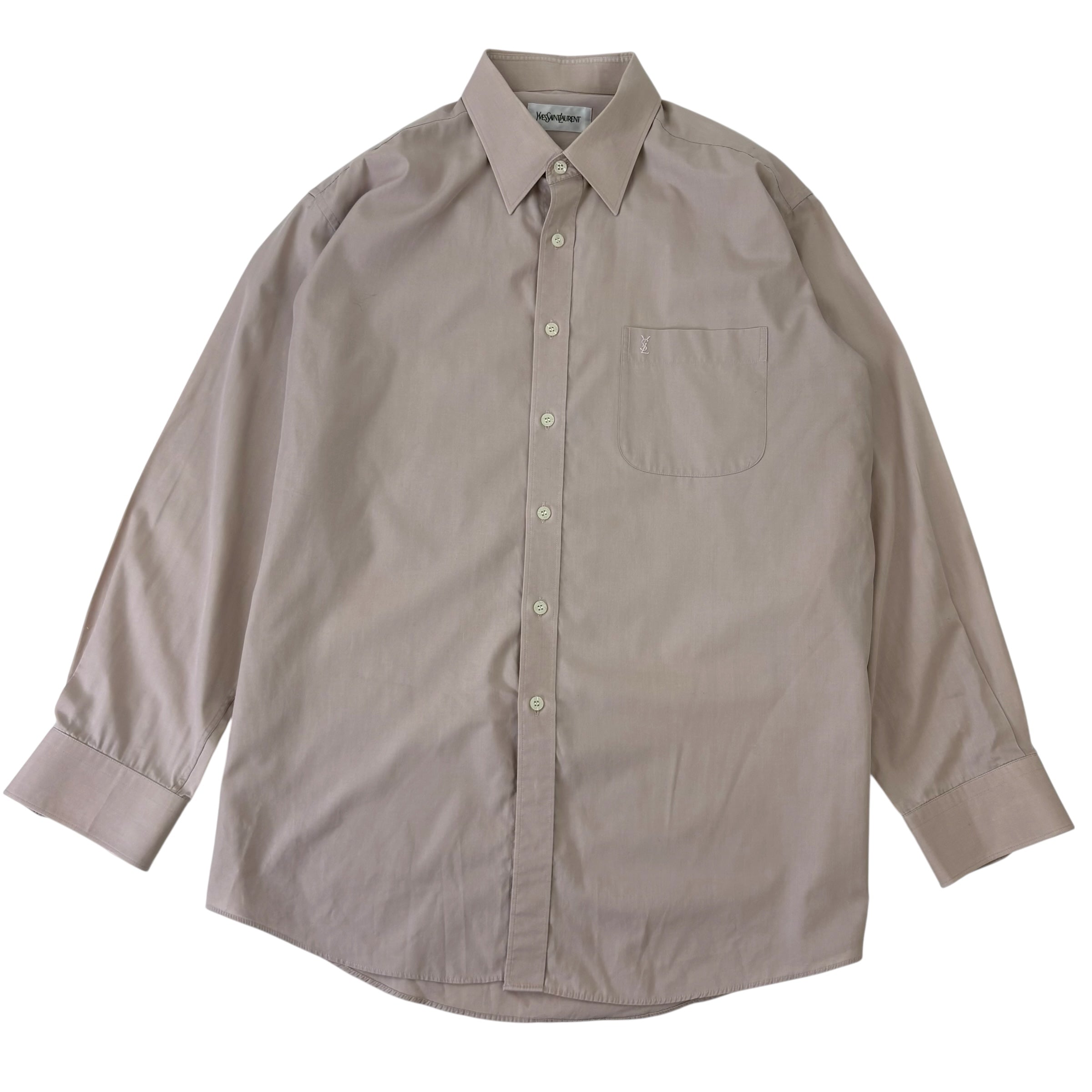 Vintage Yves Saint Laurent Dress Shirt Light Purple
