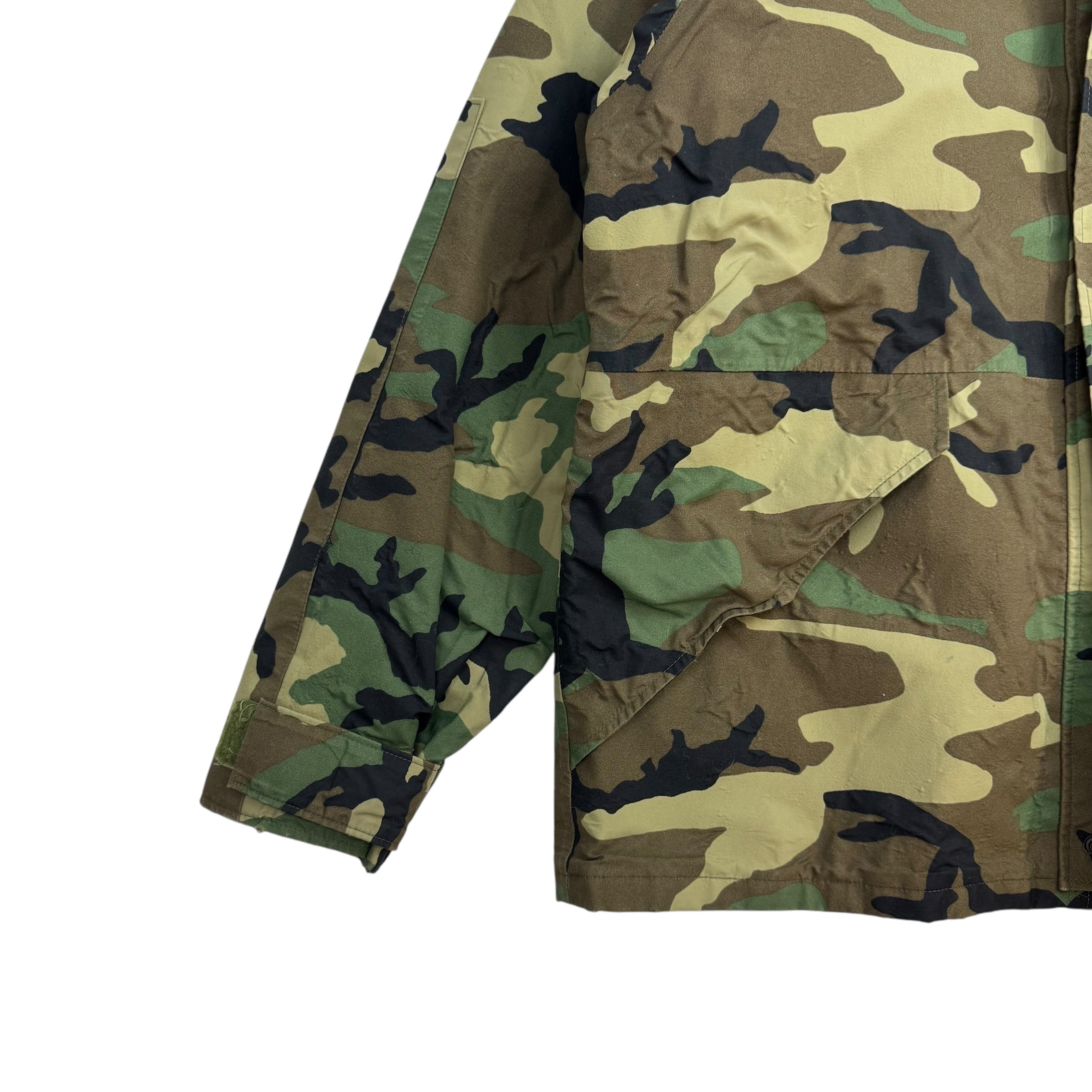 Vintage Military Parka Camo Jacket