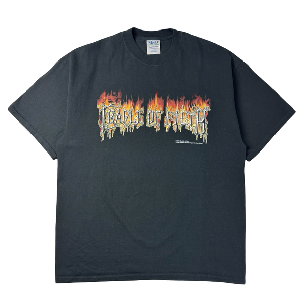 2000 Cradle Of Filth Midian Black Metal Band T-Shirt