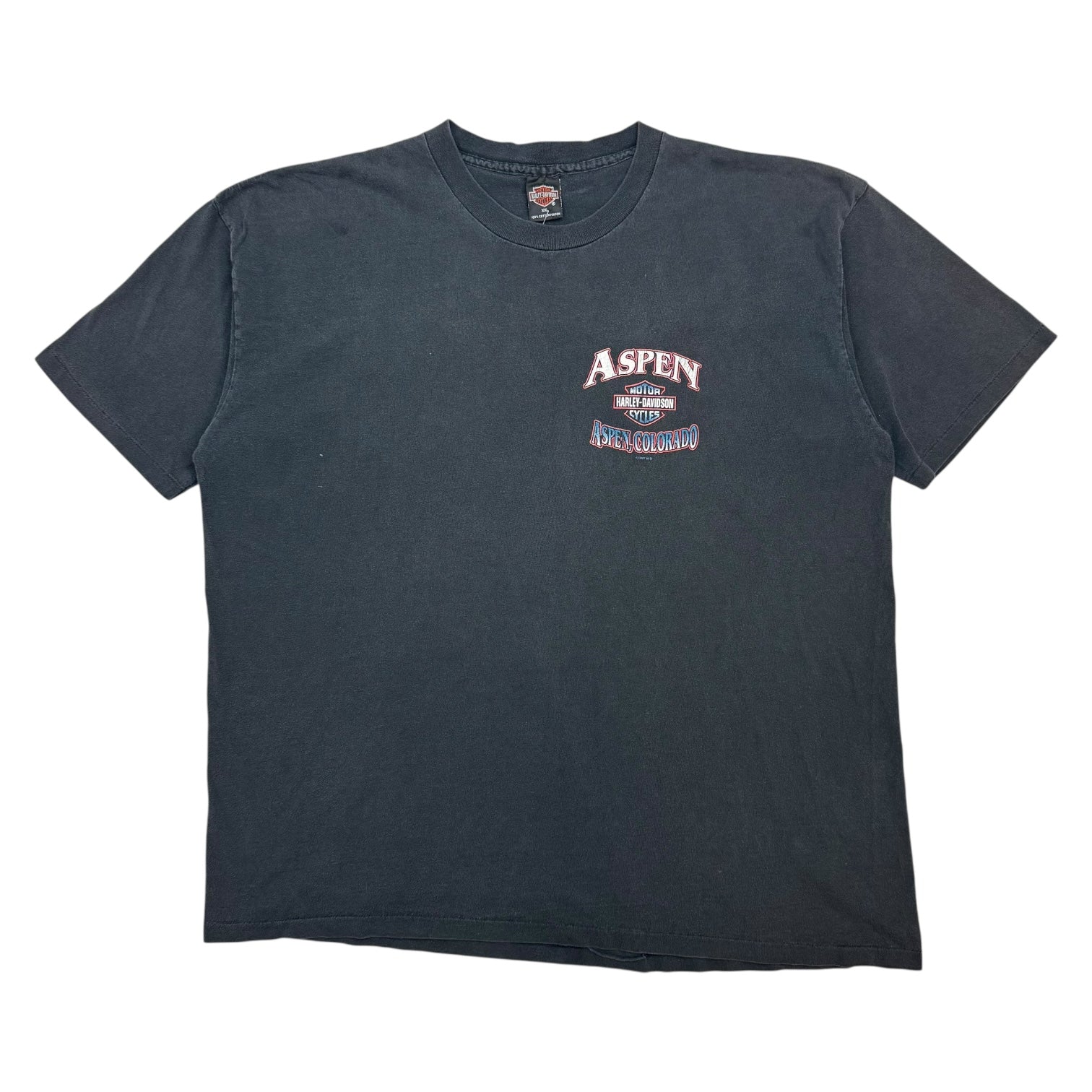 1997 Harley Davidson Of Aspen Tee Black