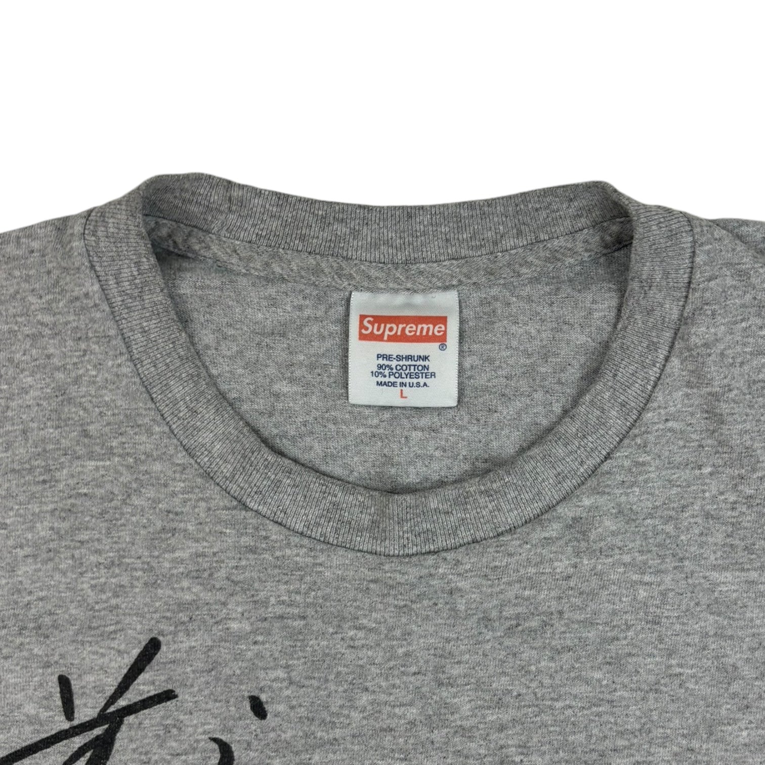 Supreme Overfiend Touch T-Shirt Grey