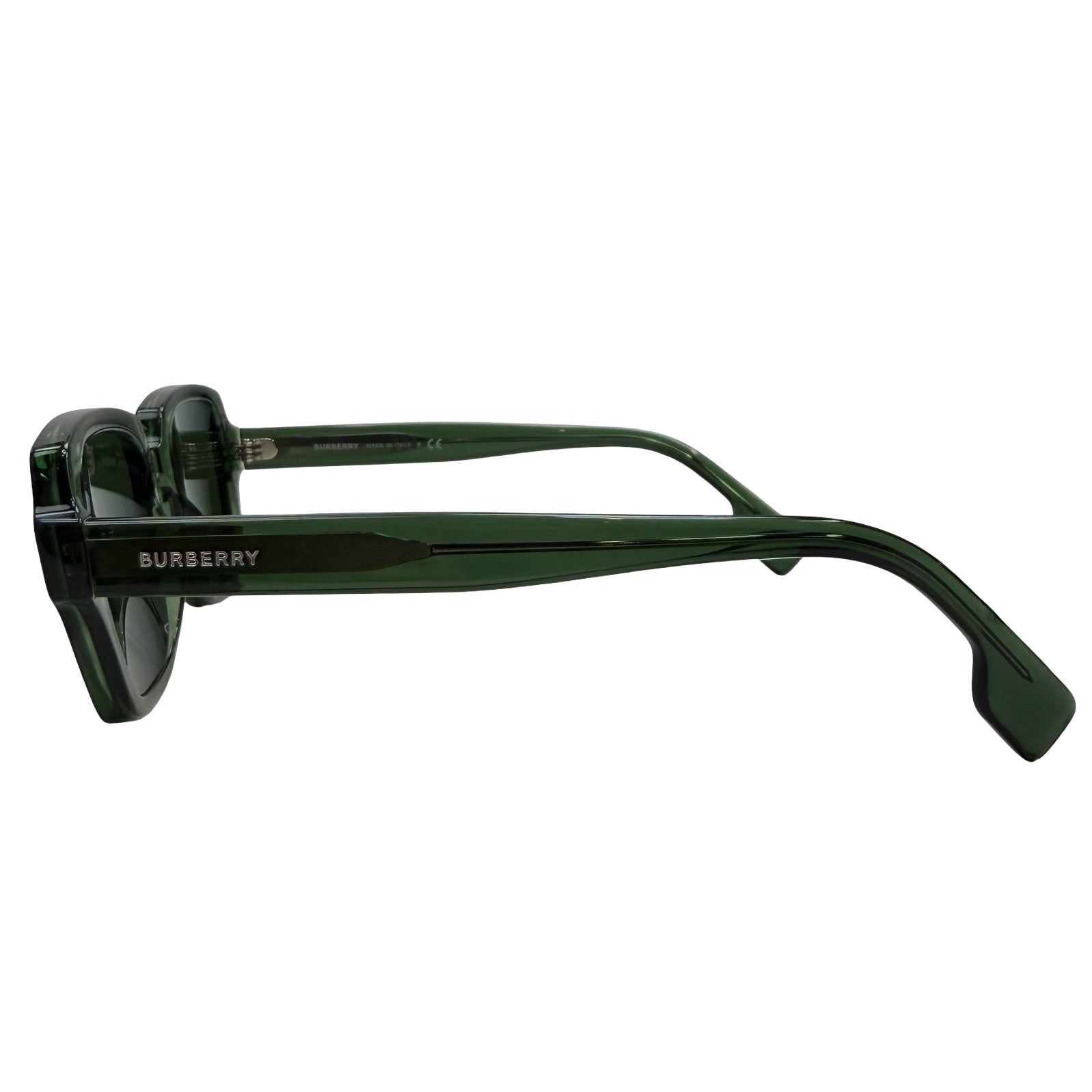Burberry Eldon Square Frame Sunglasses Green
