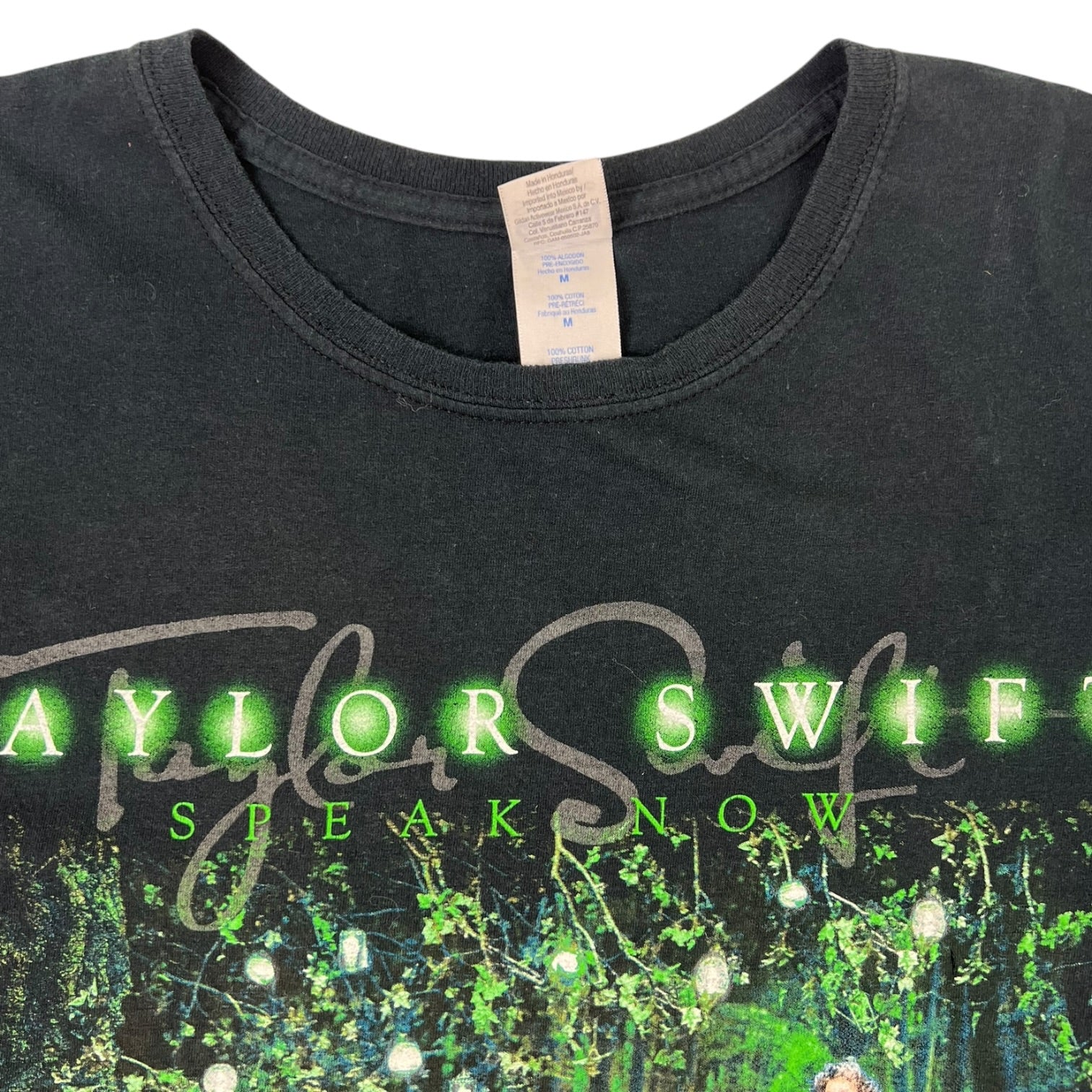 Vintage Taylor Swift “Speak Now” Concert T-Shirt Black