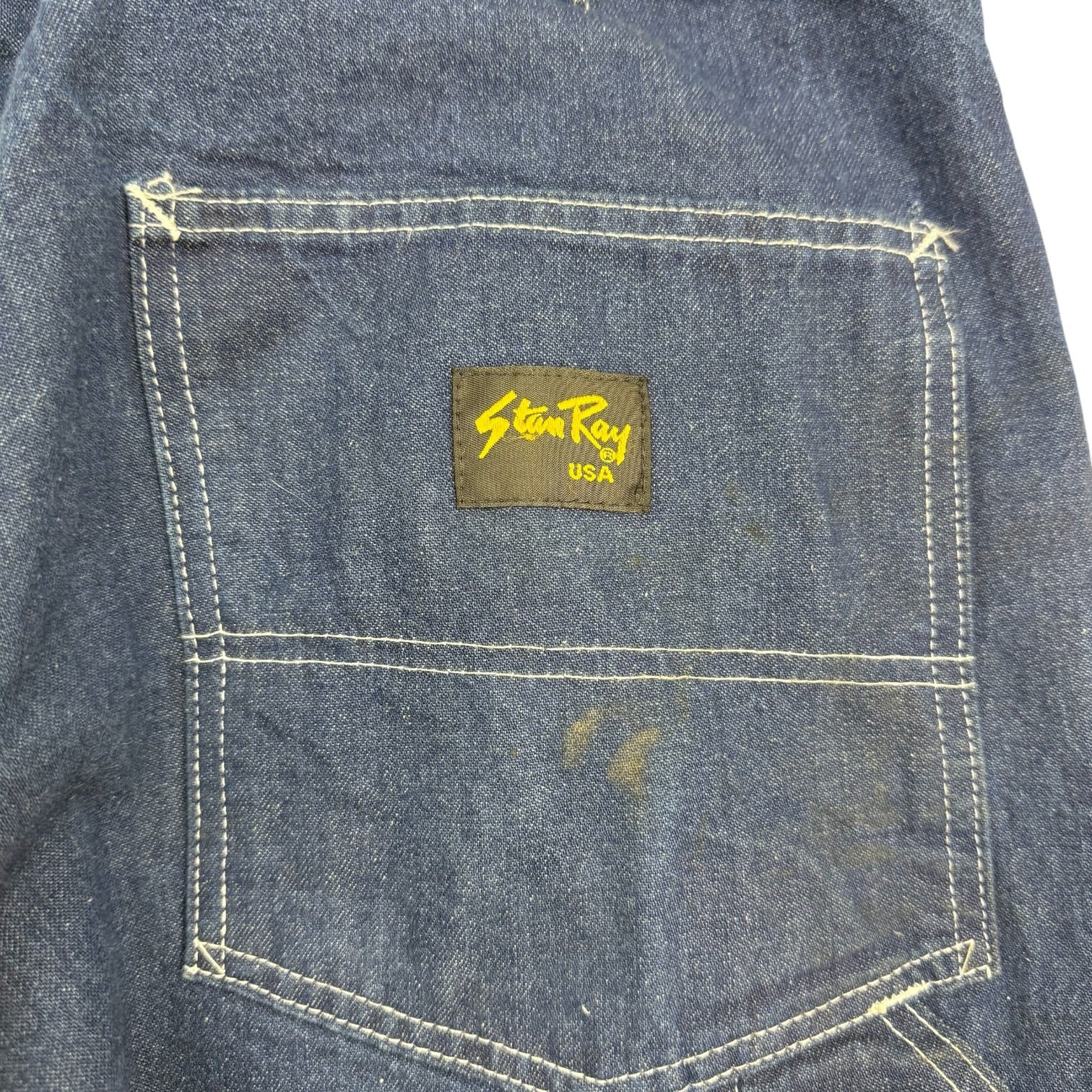 Vintage Stan Ray Carpenter Pants Dark Wash