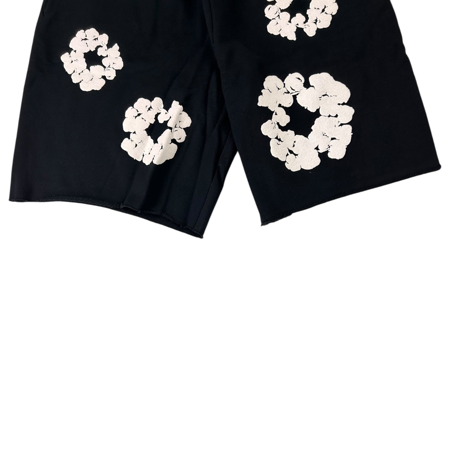 Denim Tears The Cotton Wreath Shorts Black