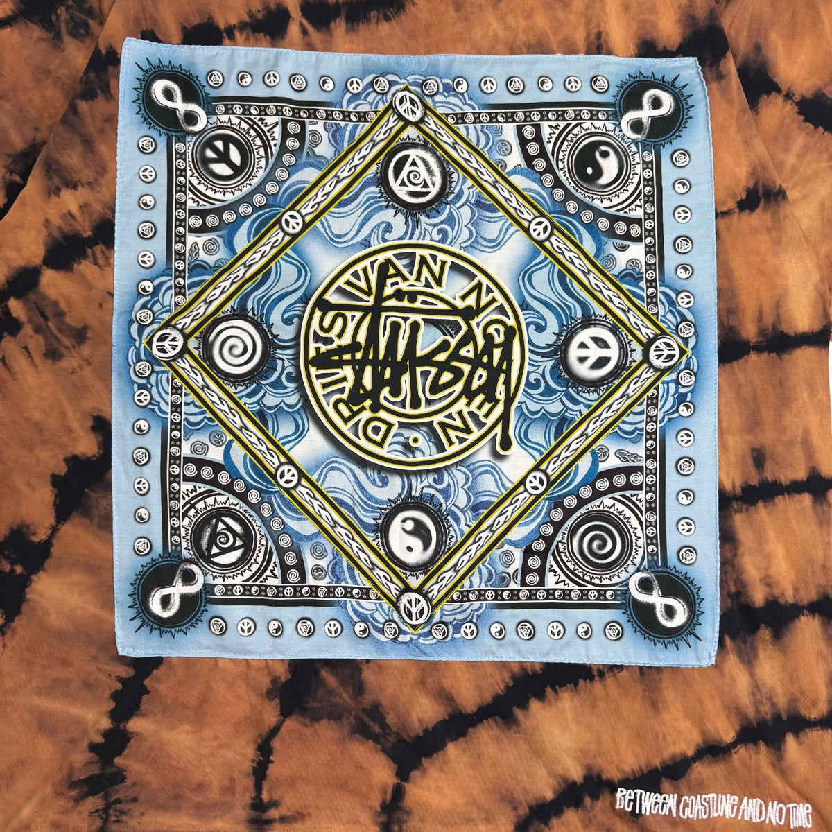 Stussy x Dries Van Noten Bandana Tee Brown