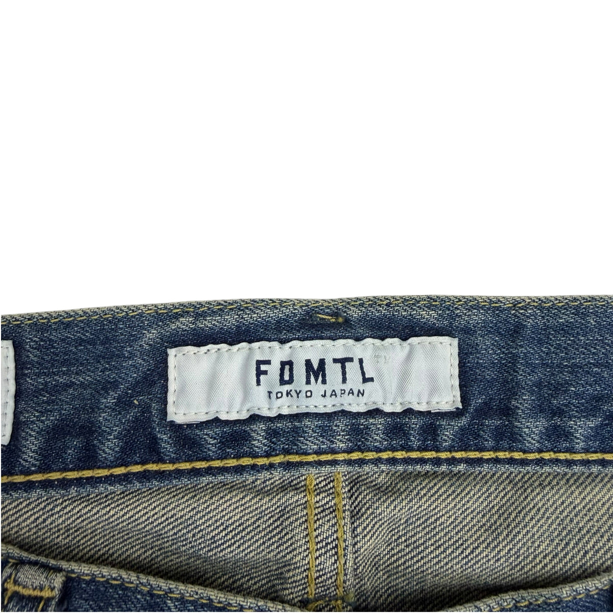 FDMTL Japan Patchwork Jeans Blue