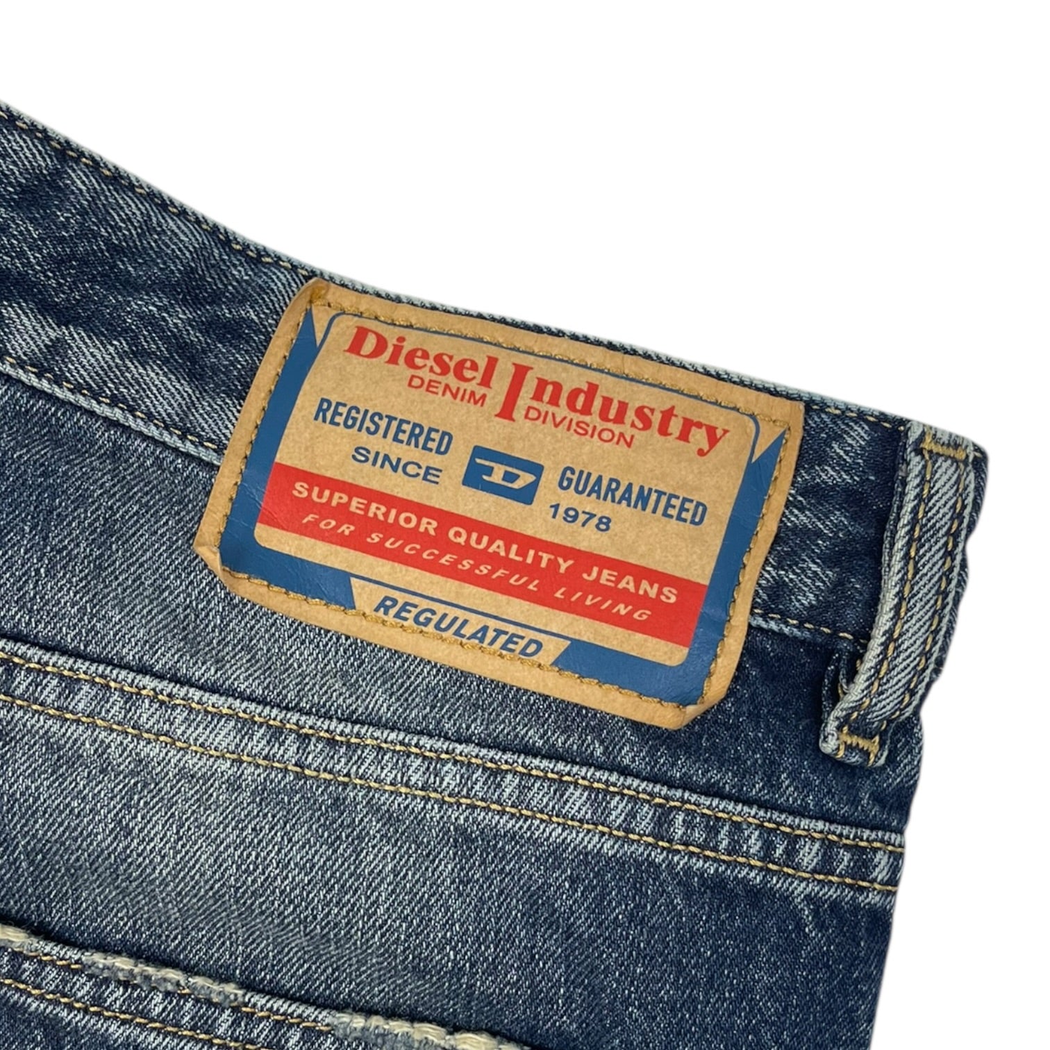 Diesel D-Rise Wide Leg Denim