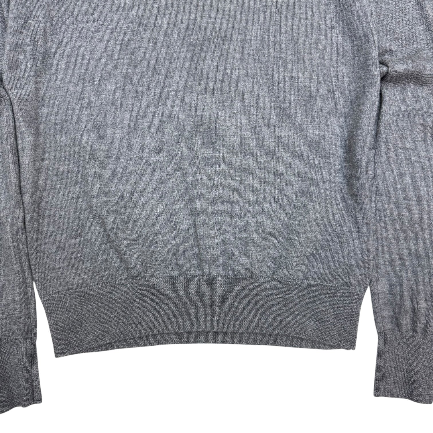 Vintage Burberry Brit Knit Sweater Grey