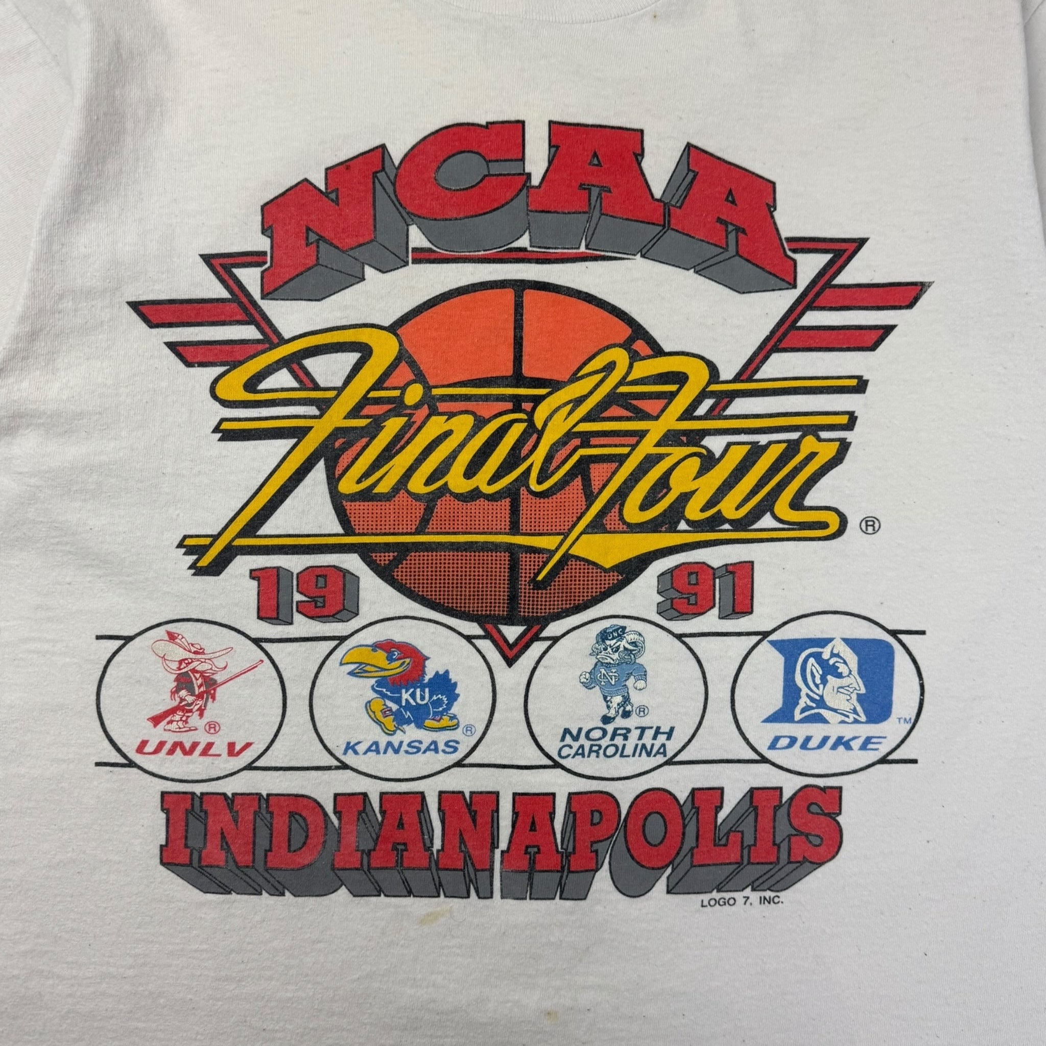 1991 NCAA Final Tour T-Shirt