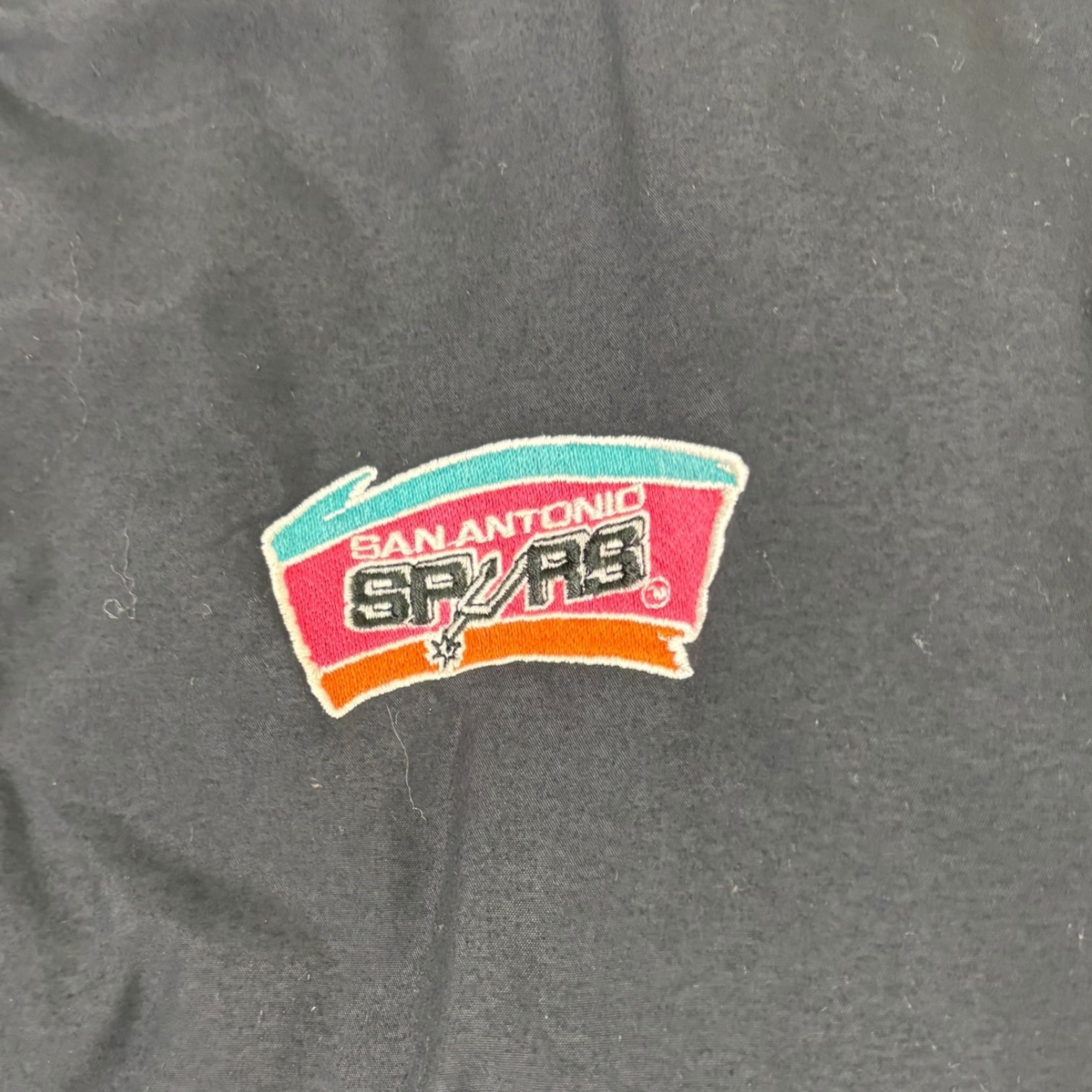 Vintage San Antonio Spurs Varsity Jacket Black