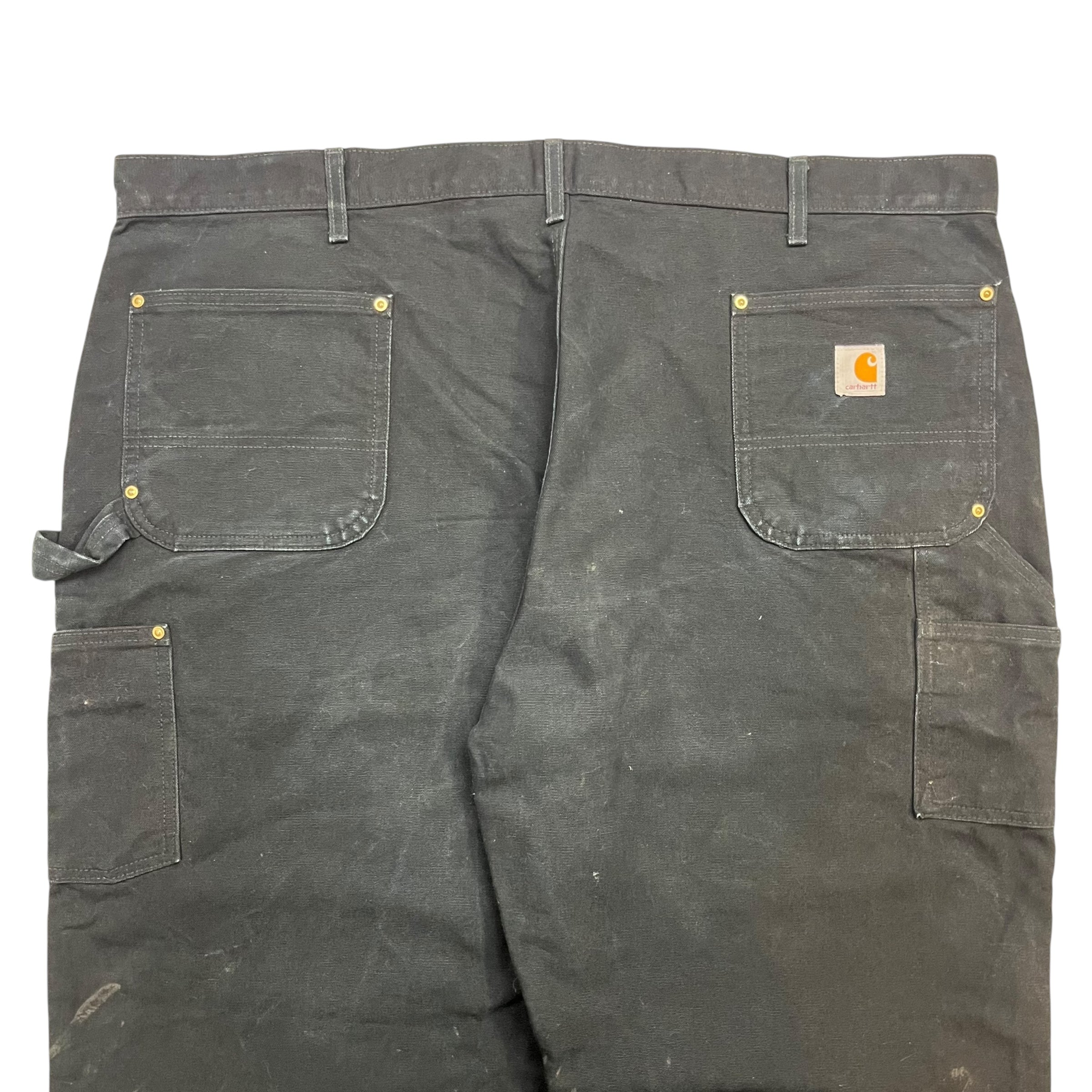 Vintage Carhartt Double Knee Denim Pants Black