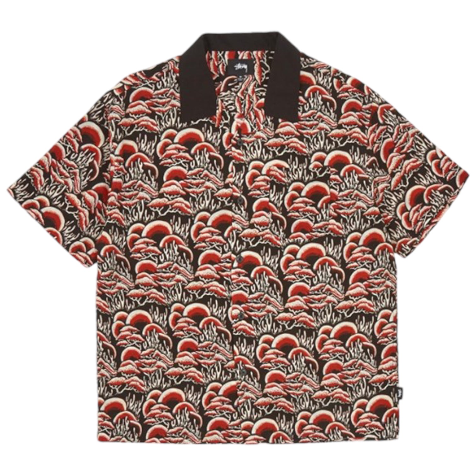 Stüssy Coral Pattern Button Up Shirt